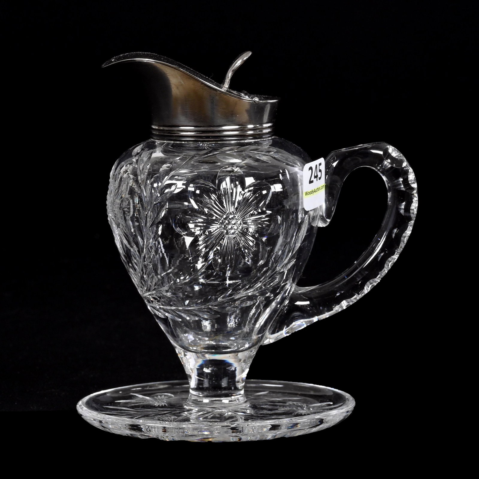 Syrup Pitcher/Attached Underplate, ABCG (1 of 5)