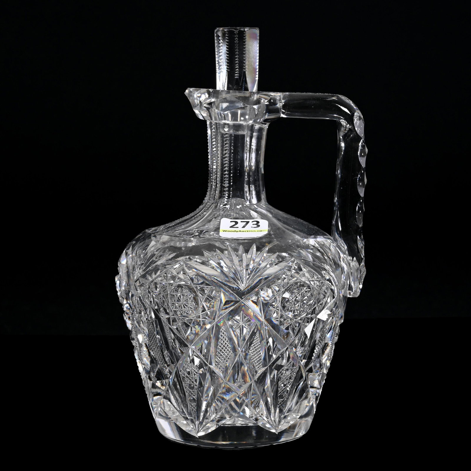 Whiskey Jug, Strap Handle, ABCG (1 of 5)