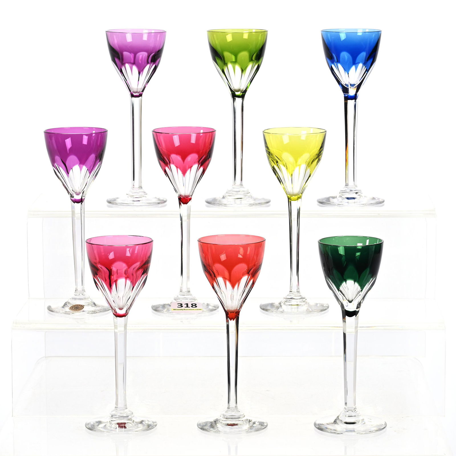 (9) Cordial Stems, BPCG, Color Cut To Clear (1 of 4)