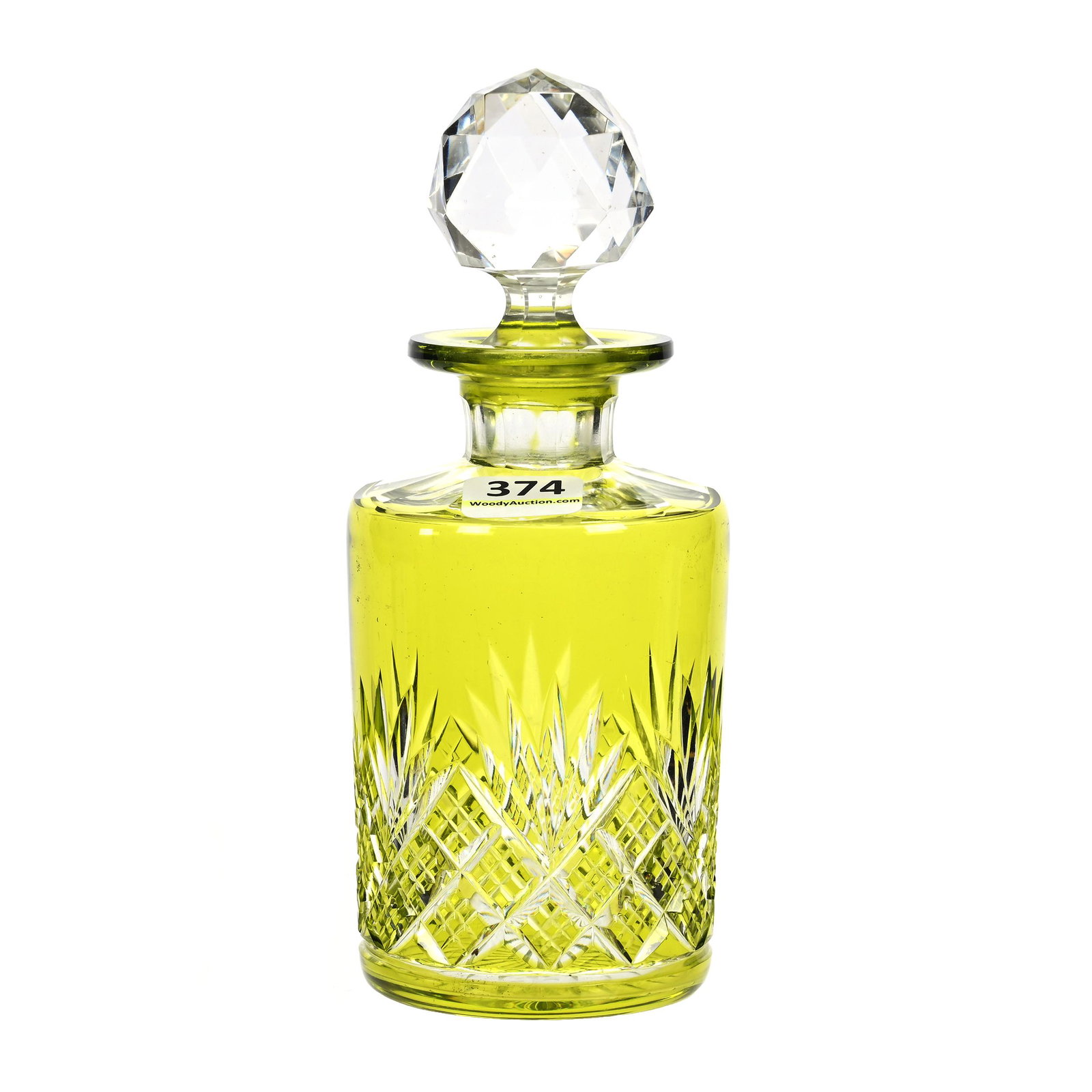 Cologne Bottle, BPCG, Yellow Cut To Clear (1 of 3)