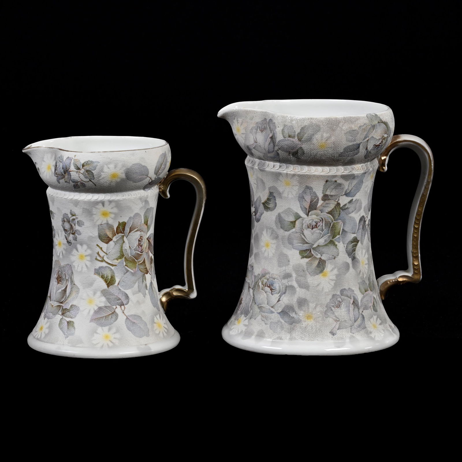 (2) Pitchers, Royal Bayreuth Blue Mark, Tapestry (1 of 3)