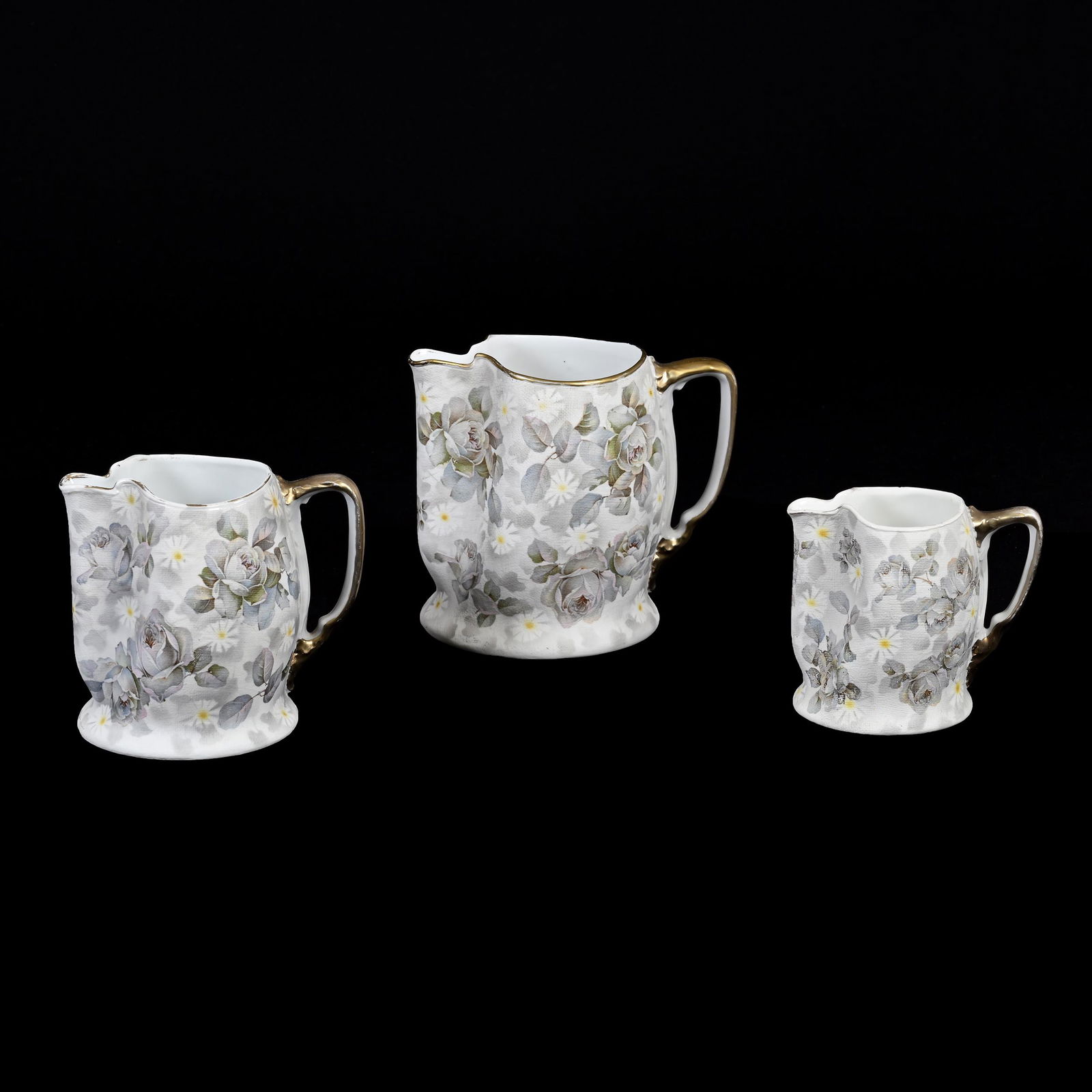 (3) Pitchers, Royal Bayreuth Blue Mark, Tapestry (1 of 3)