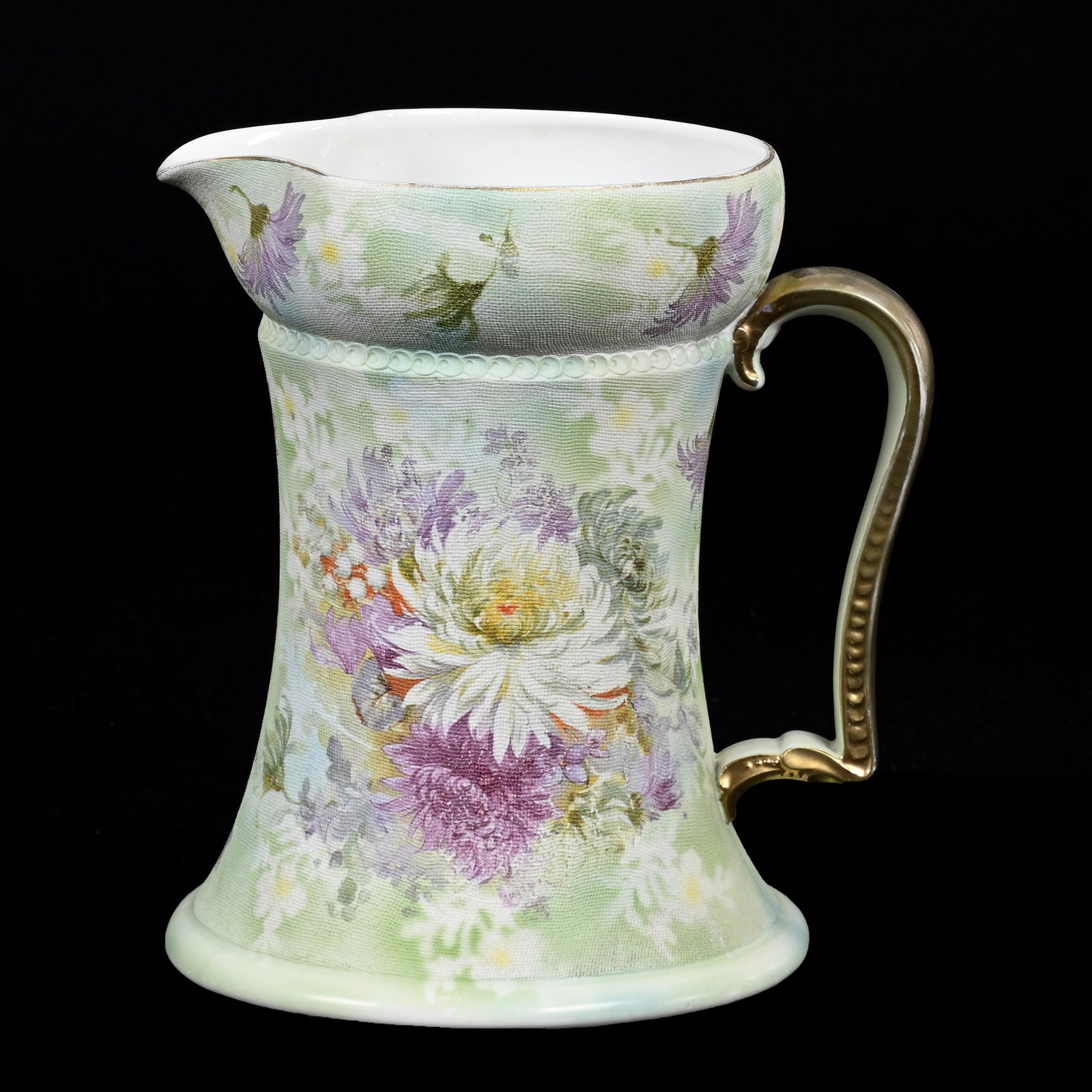 Lemonade Pitcher, Royal Bayreuth Blue Mark, Tapestry (1 of 3)
