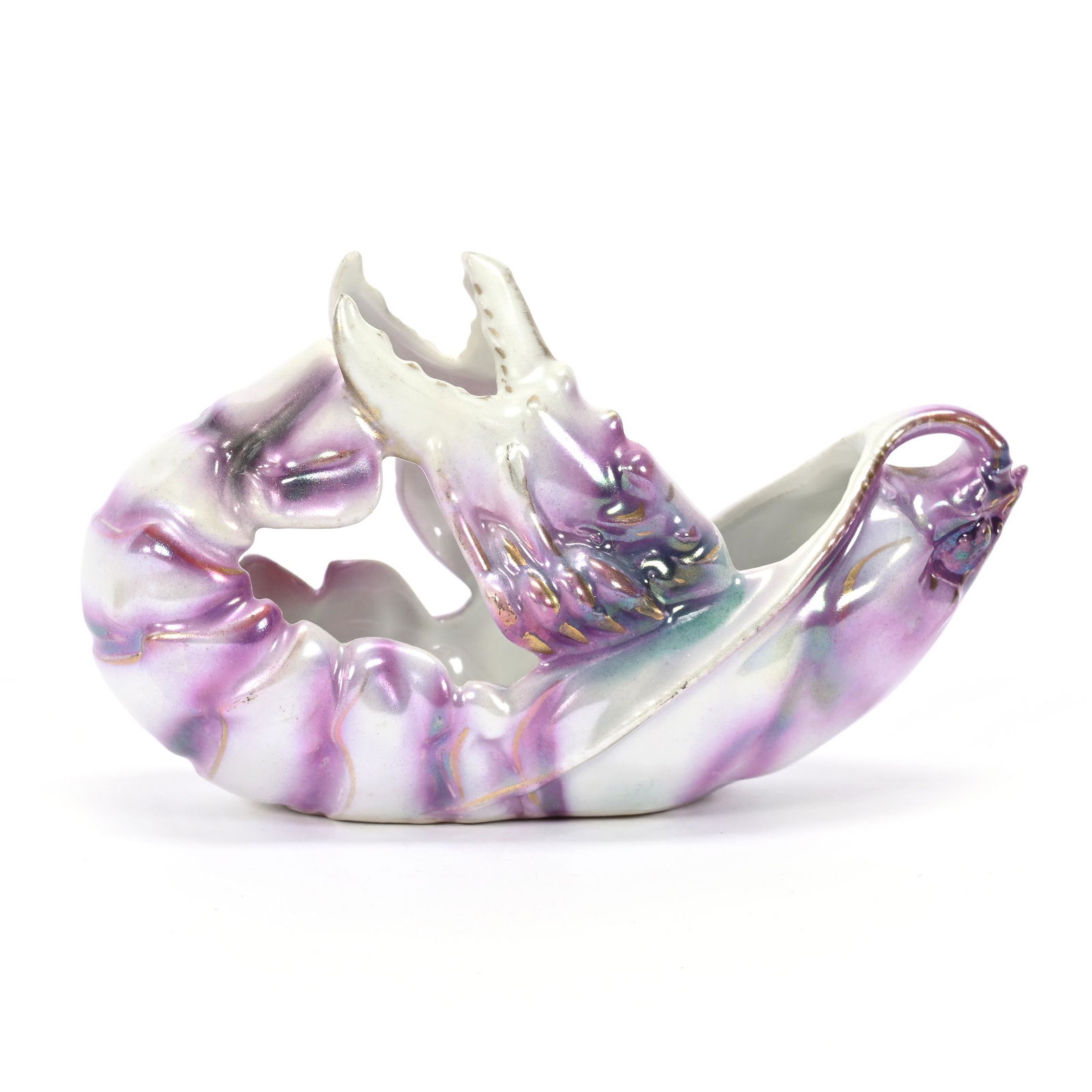 Candy Dish, Royal Bayreuth Blue Mark, Lobster (1 of 3)