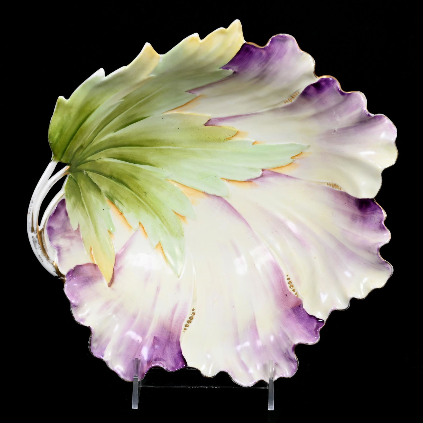 Bowl Marked R.S. Steeple, Leaf Mold (1 of 2)