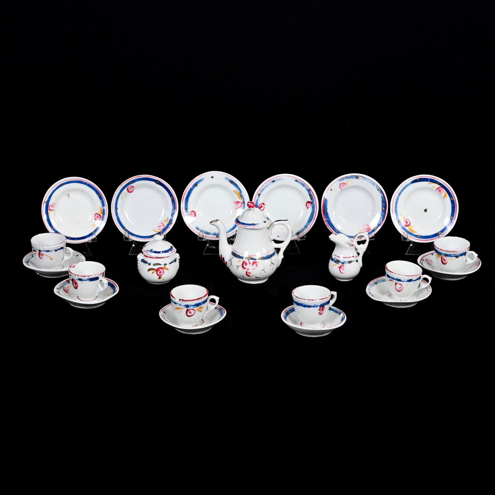 Child's Tea Set, Unmarked Germany (1 of 5)