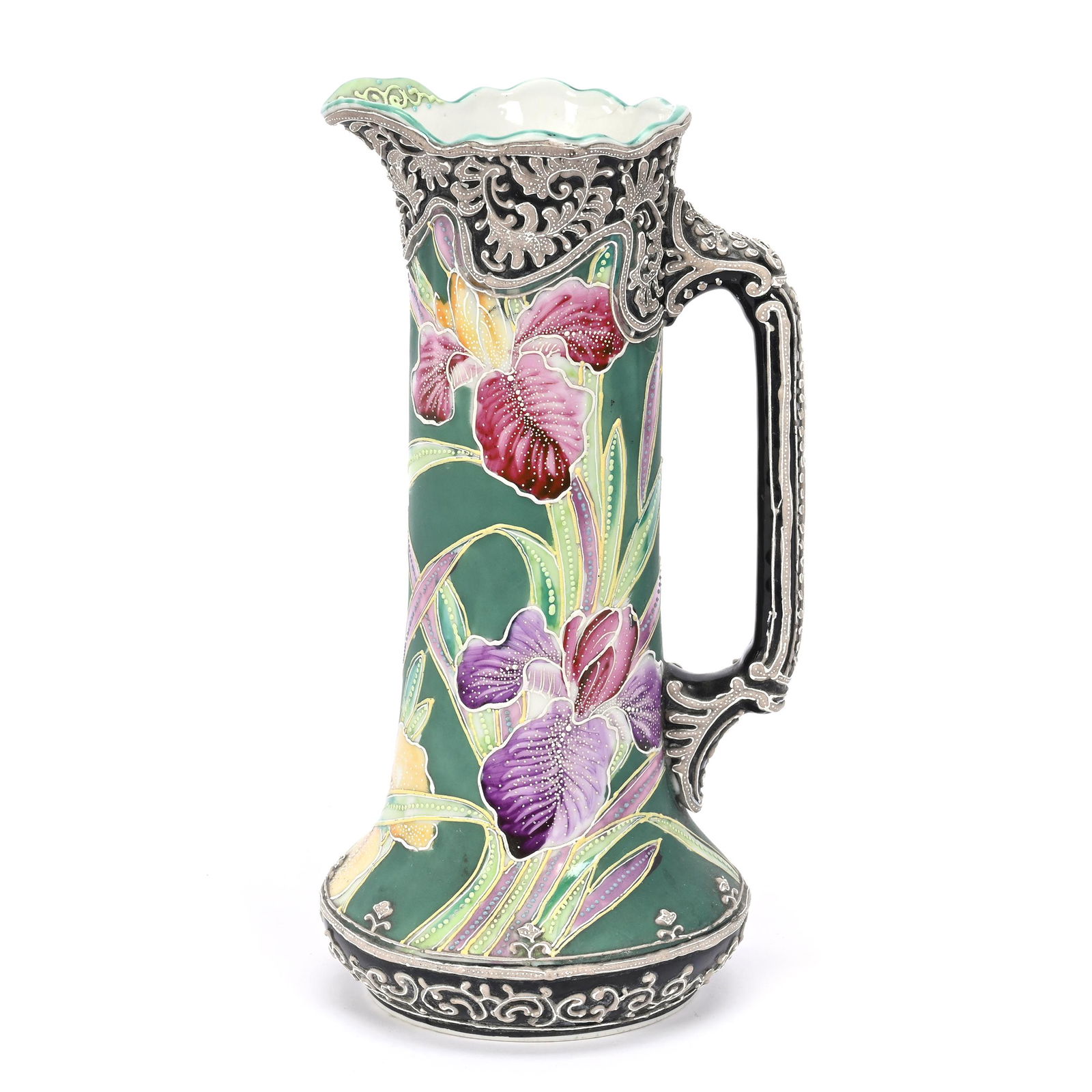 Pitcher, Unmarked Nippon Style (1 of 4)