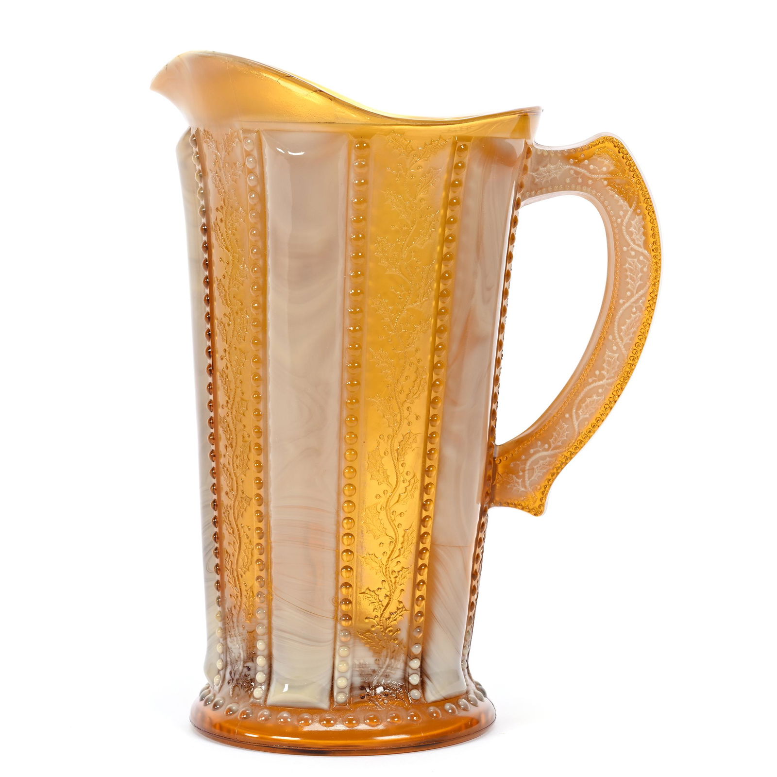 Pitcher, Magnificent Holly Amber (Golden Agate) (1 of 10)