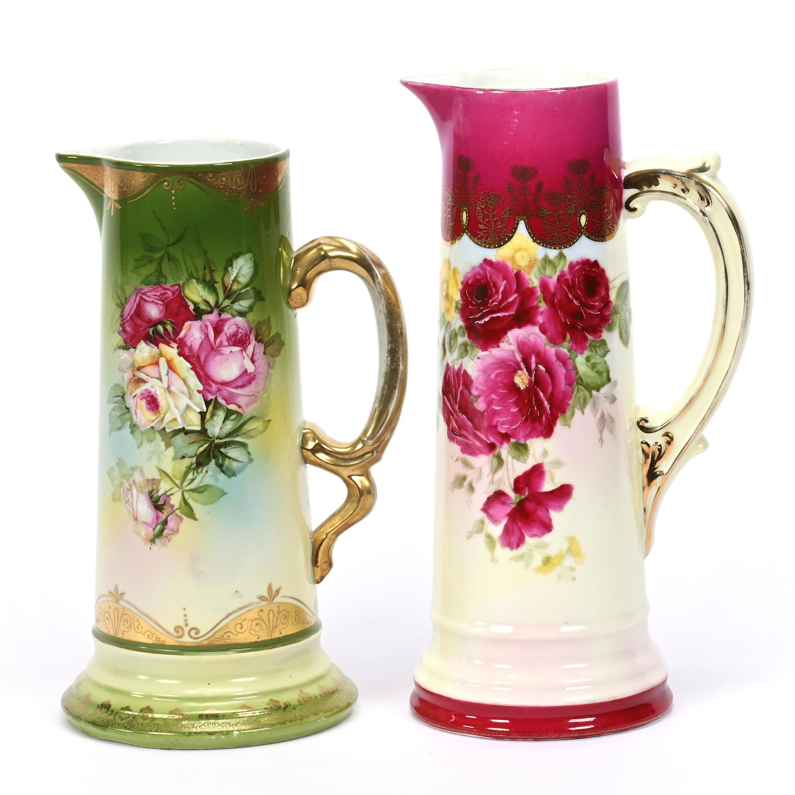 (2) Tankards, Unmarked Bavaria (1 of 3)