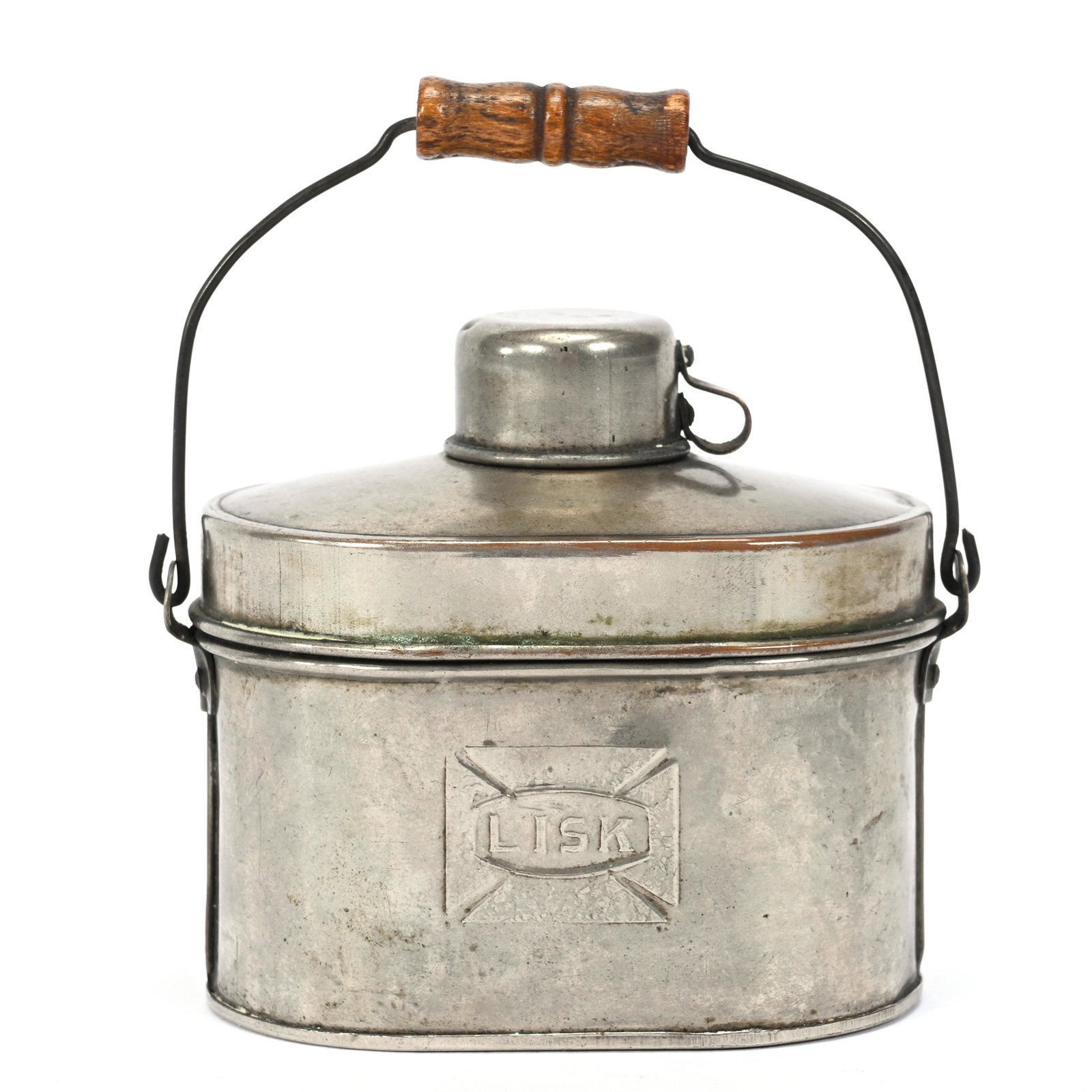 Rare Salesman Sample Miner's Lunch Box By Lisk (1 of 4)