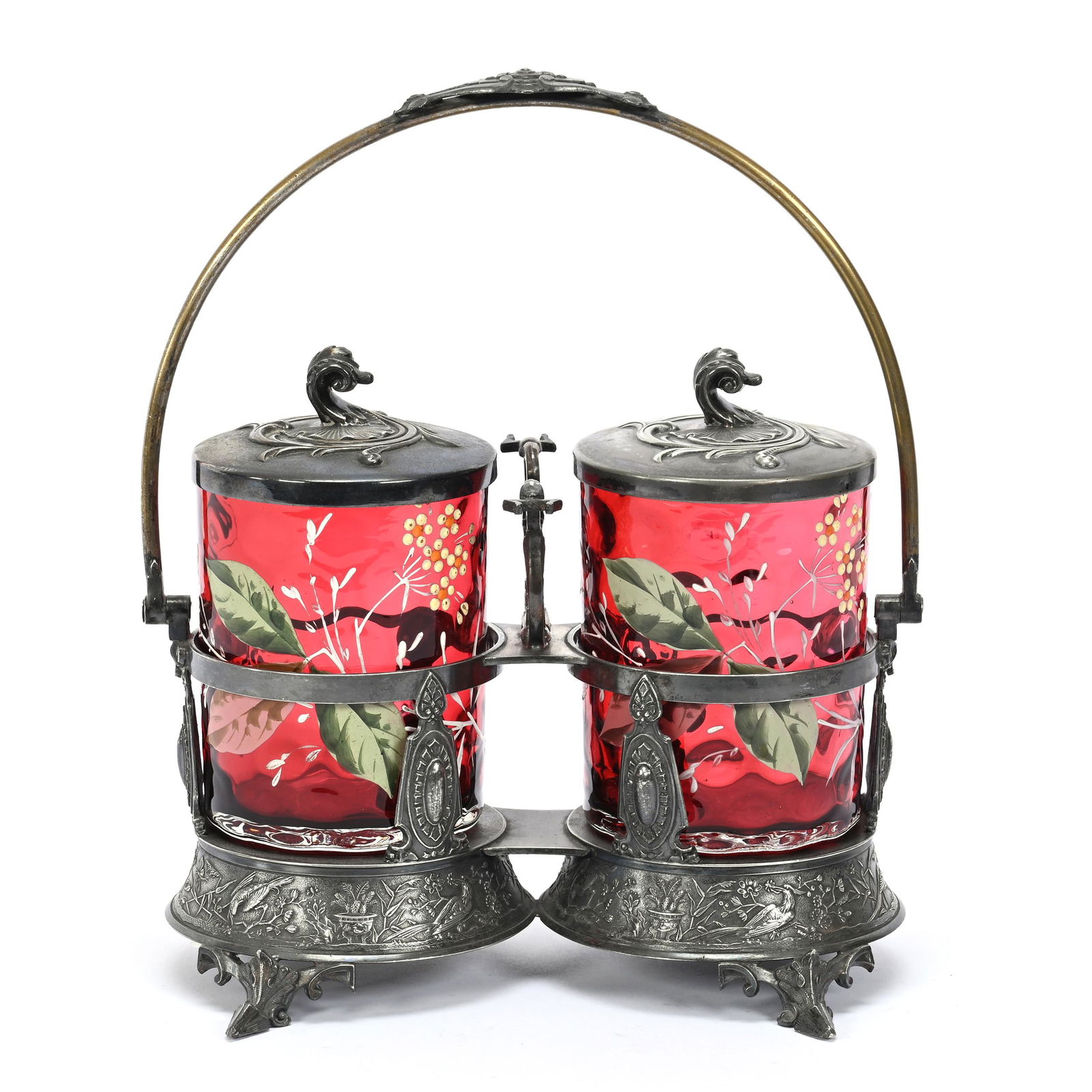 Double Victorian Pickle Castor (1 of 4)