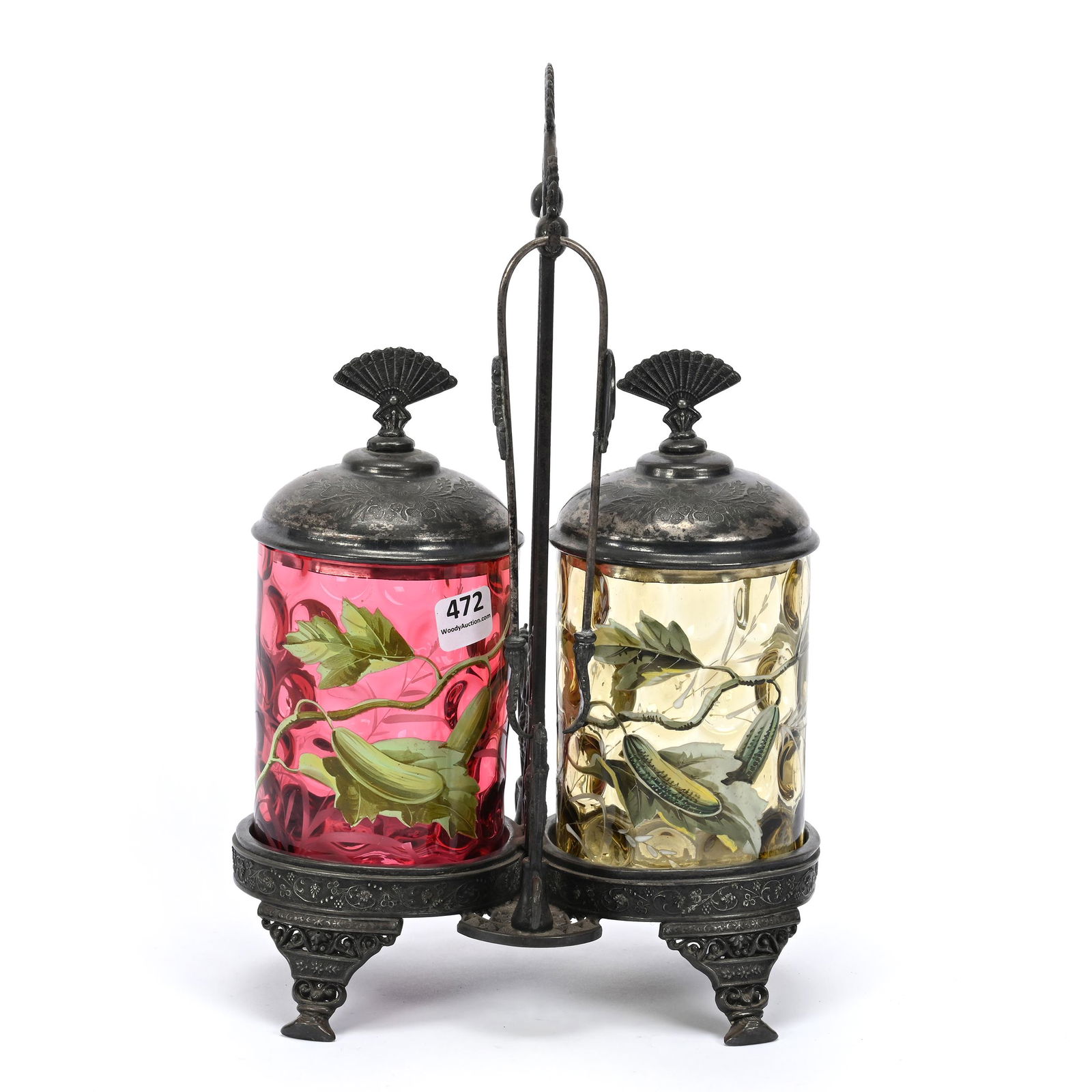 Double Victorian Pickle Castor (1 of 5)