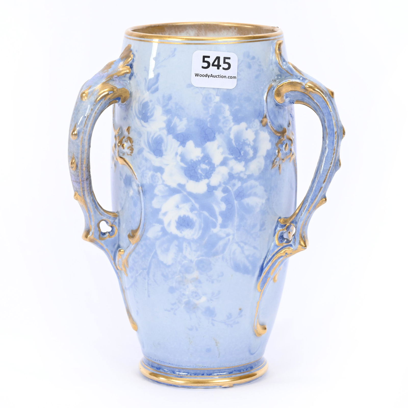 Vase Marked Royal Bonn, Three Handles (1 of 3)