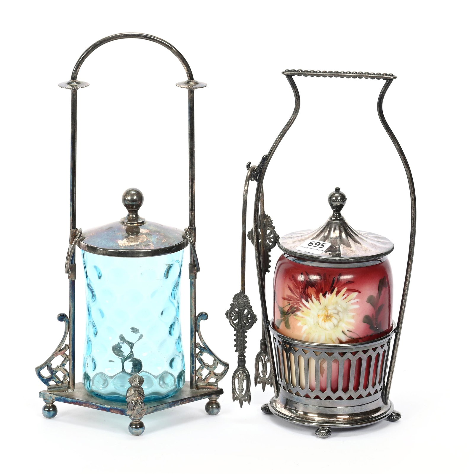 (2) Victorian Pickle Castors (1 of 5)