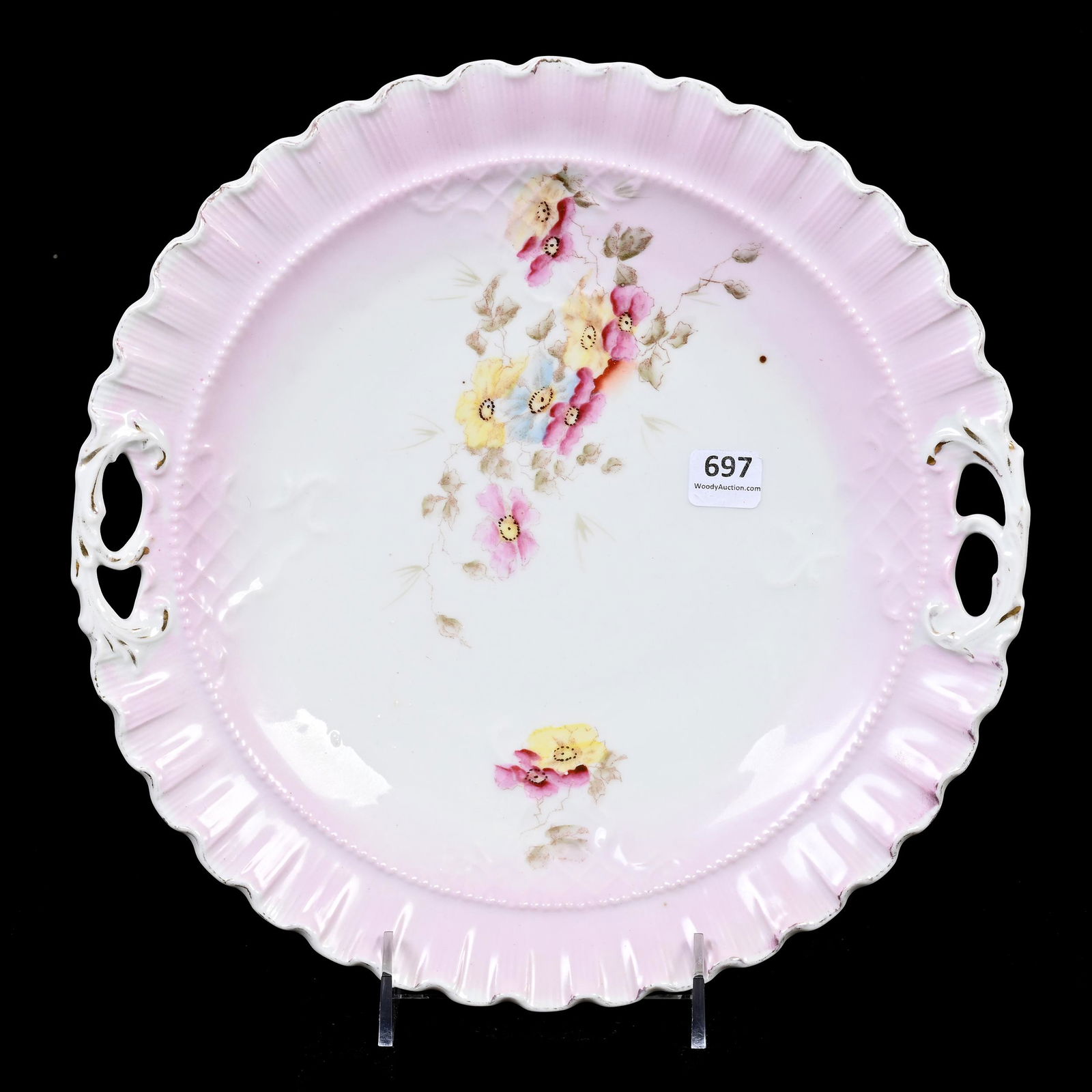 Unmarked Prussia Style Cake Plates (1 of 2)