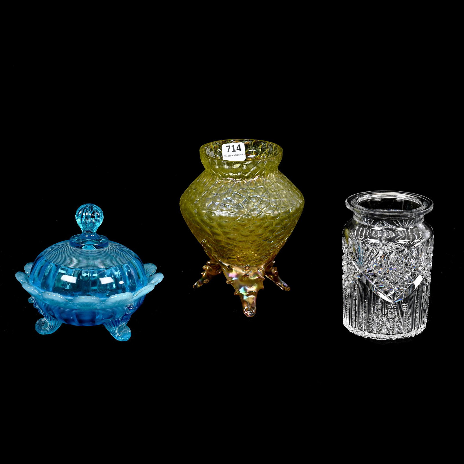 (3) Glassware Items (1 of 4)