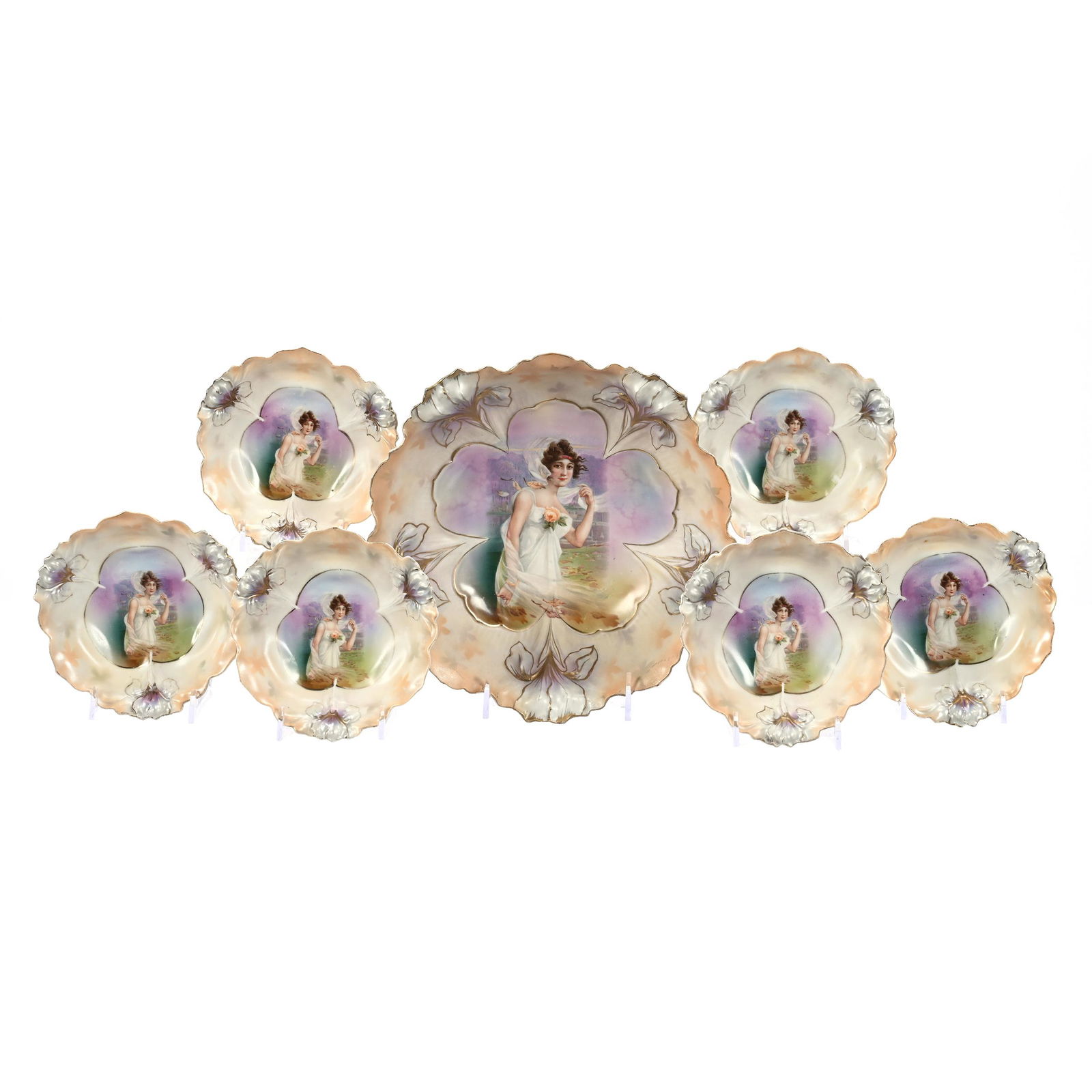 Berry Set Marked R.S. Prussia, Fall Season Portrait (1 of 2)