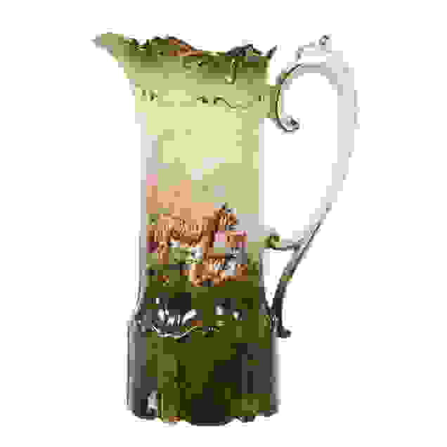 Tankard Marked R.S. Prussia, Rare Tiger Scenic Decor