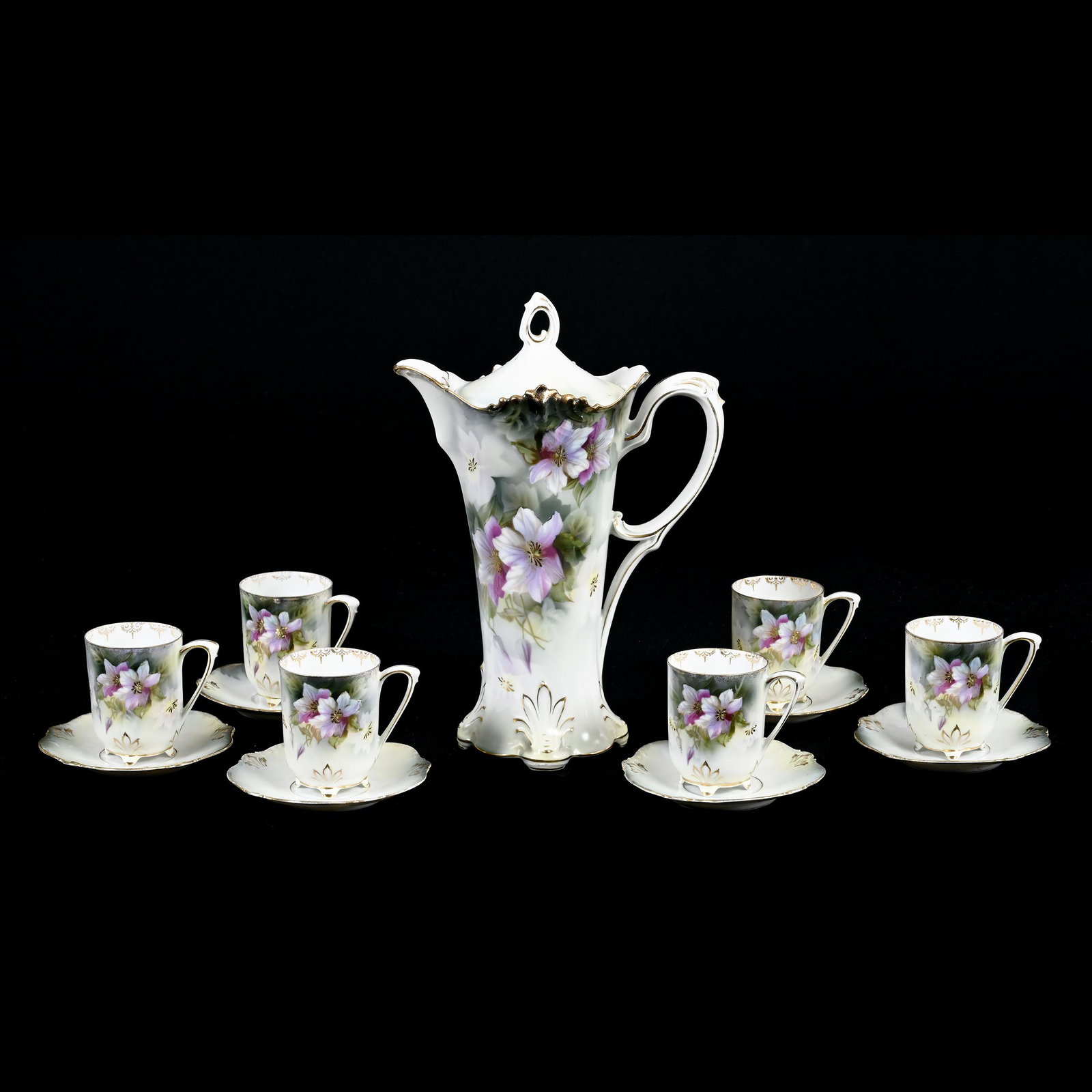 Chocolate Set Marked R.S. Prussia (1 of 3)