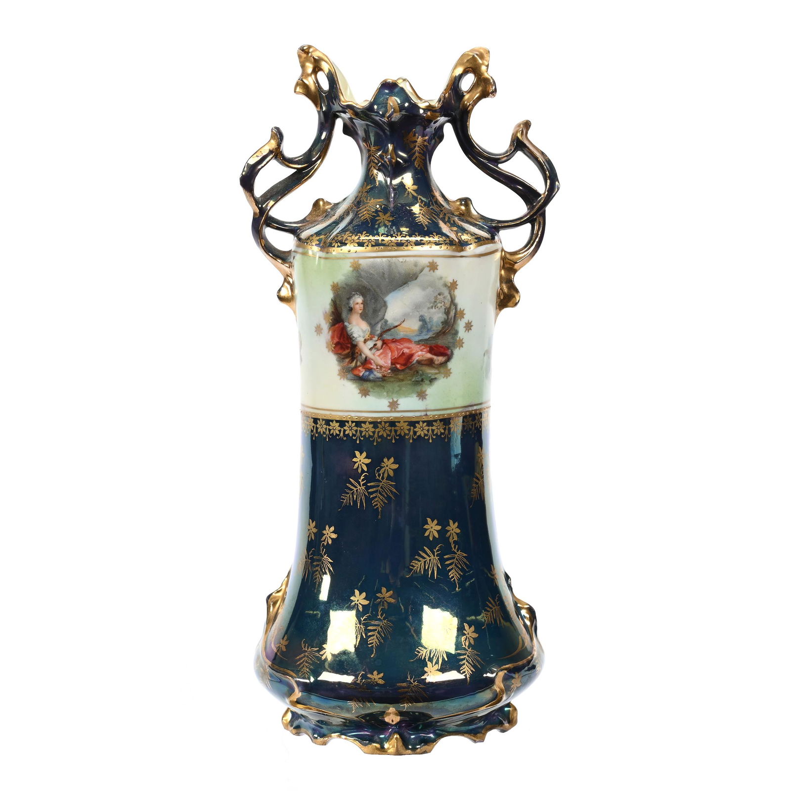 Vase Marked Royal Vienna, Two Handles (1 of 3)