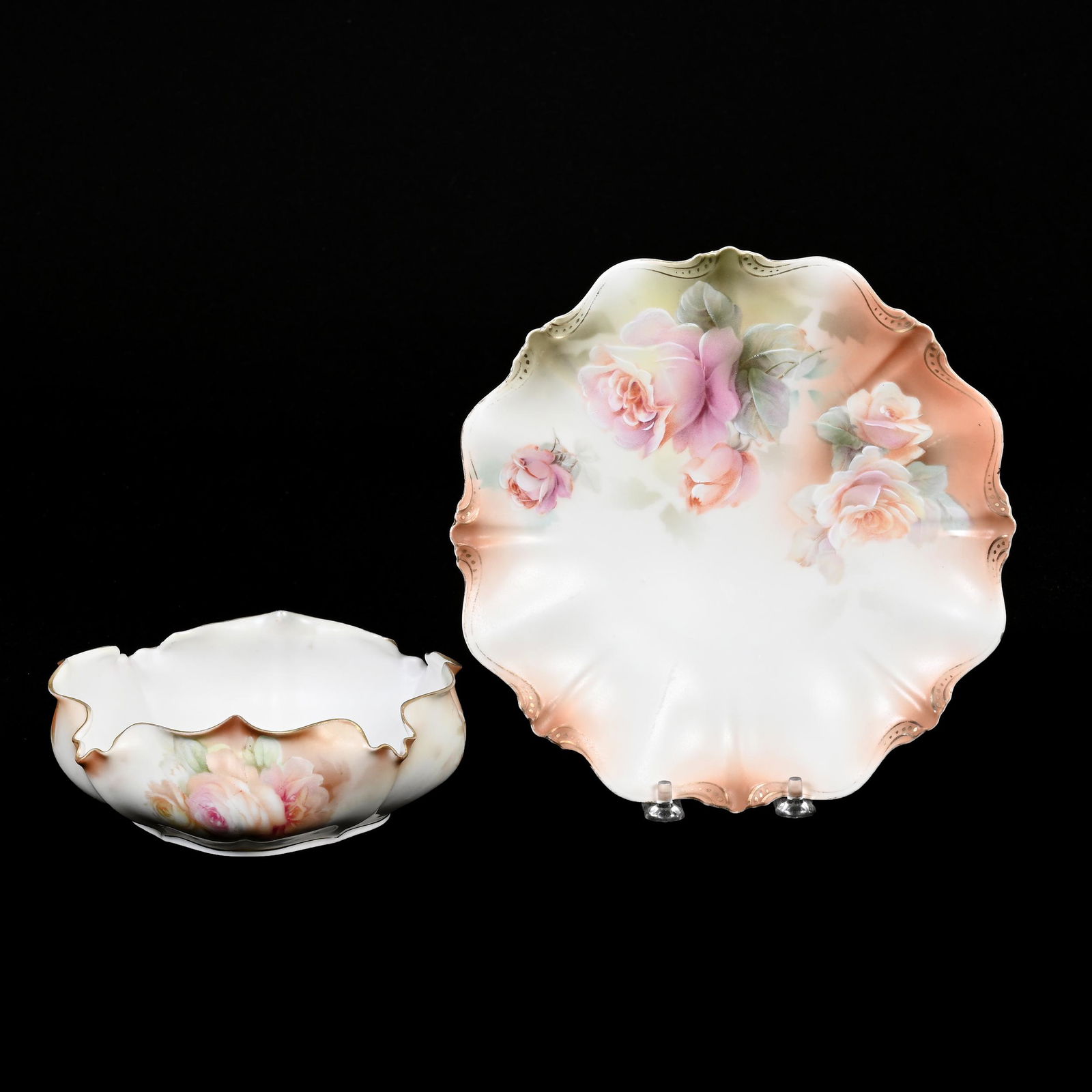 (2) Items Marked R.S. Prussia, Matching Decor (1 of 3)