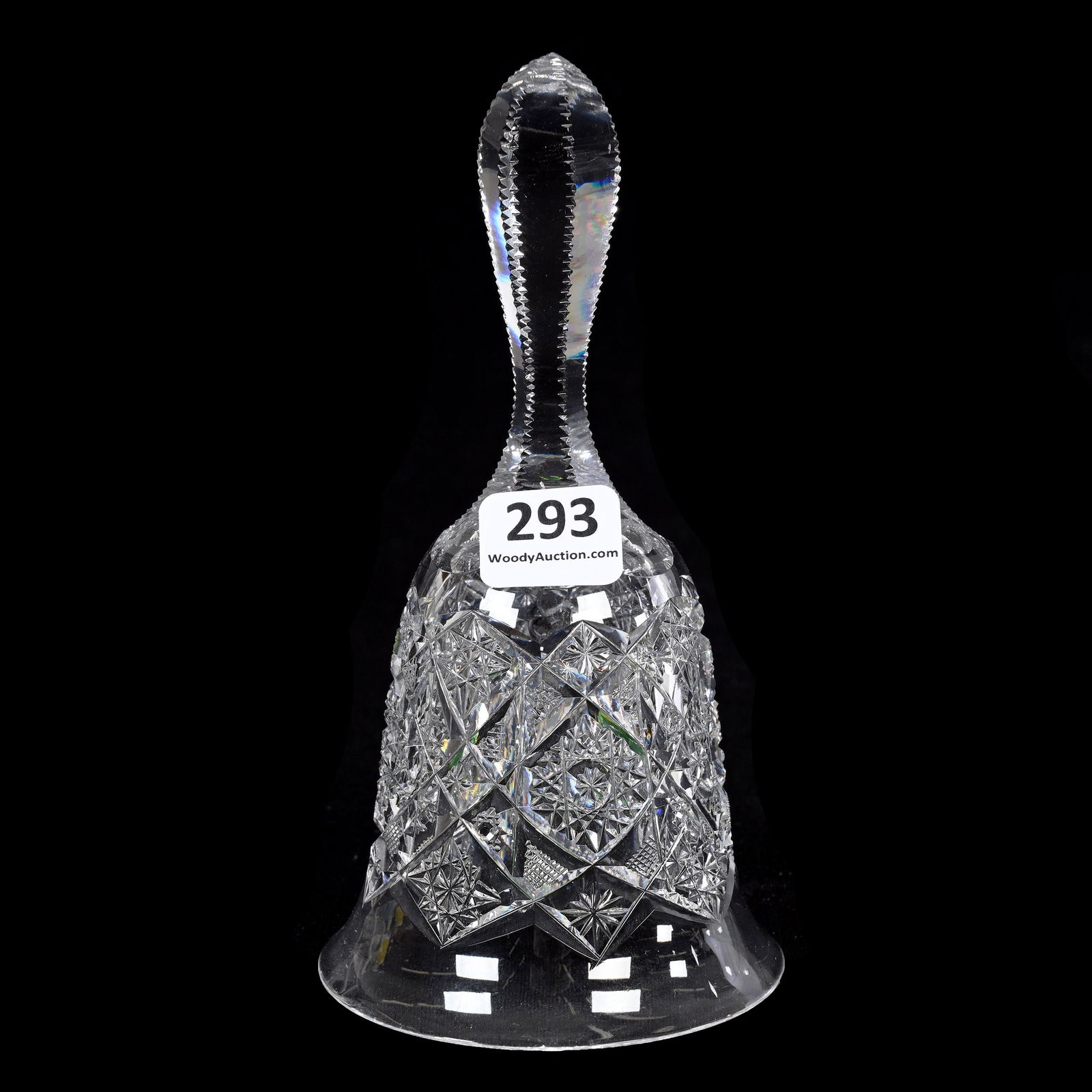 Dinner Bell, American Brilliant Cut Glass (1 of 3)