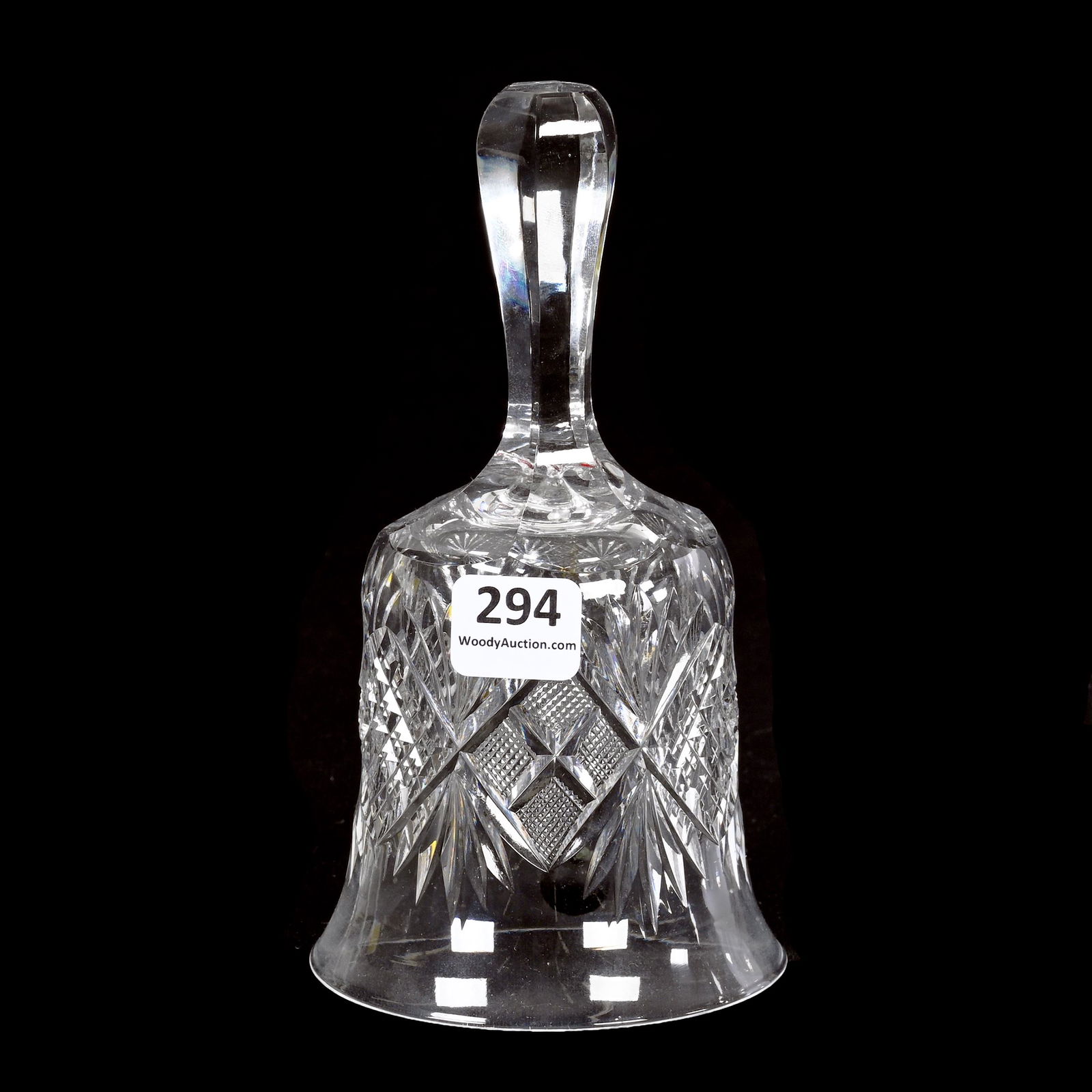 Dinner Bell, American Brilliant Cut Glass (1 of 3)