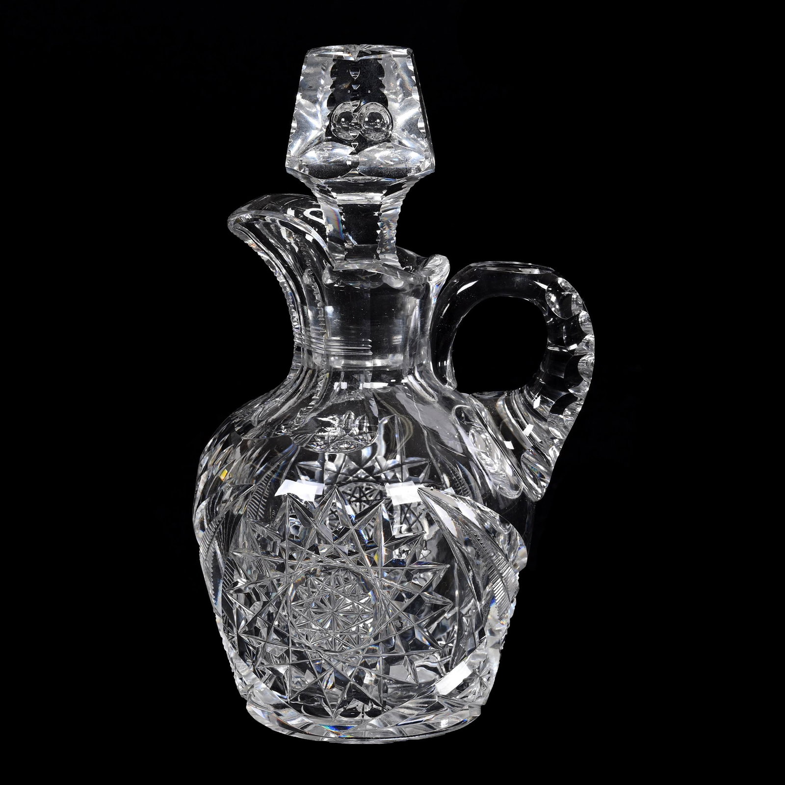 Cruet Bottle, ABCG, Signed Maple City (1 of 4)