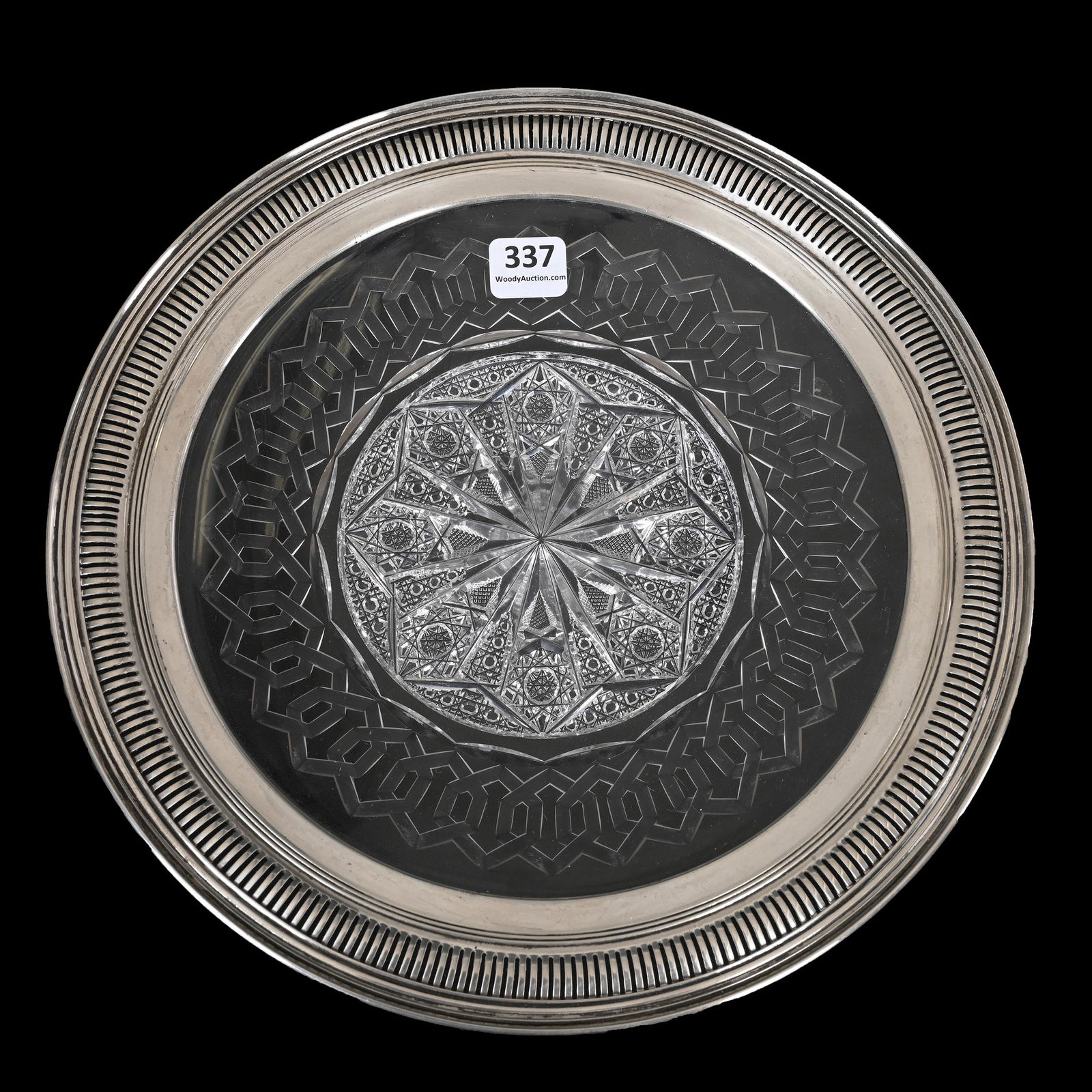 Plate, ABCG, Alhambra Pattern By Meriden (1 of 3)