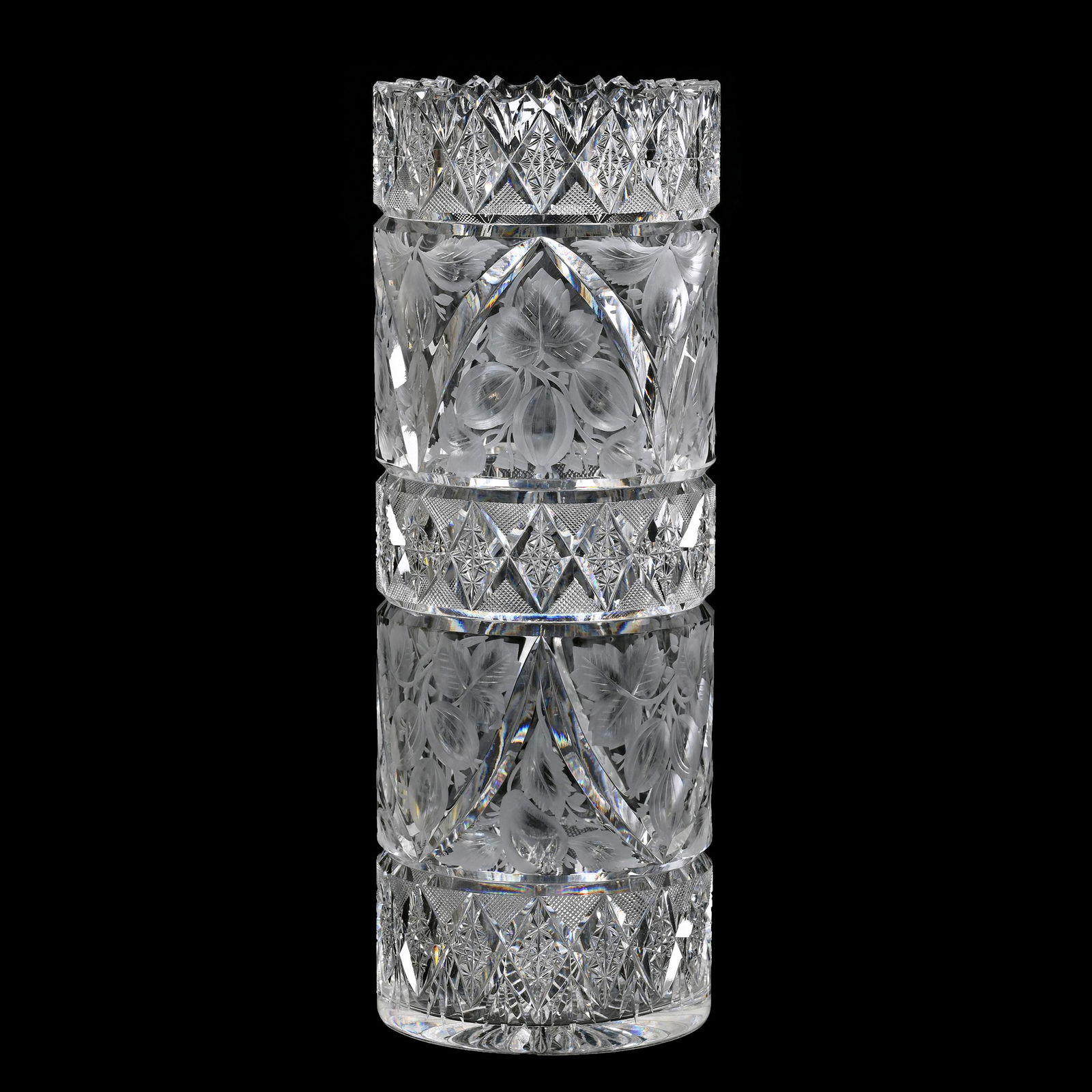 Cylinder Vase, ABCG, Signed Pitkin & Brooks (1 of 6)