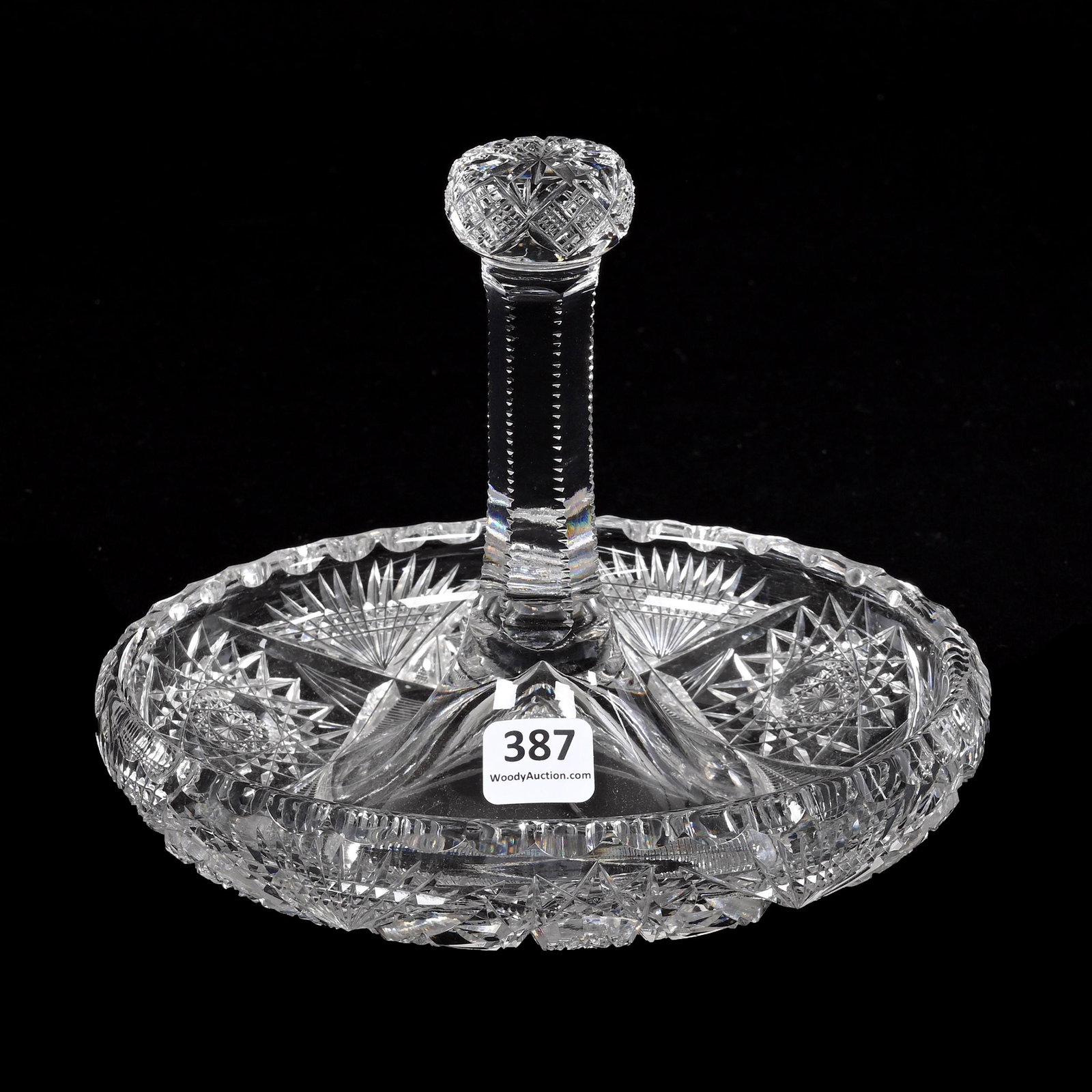 Stick Dish, American Brilliant Cut Glass (1 of 3)