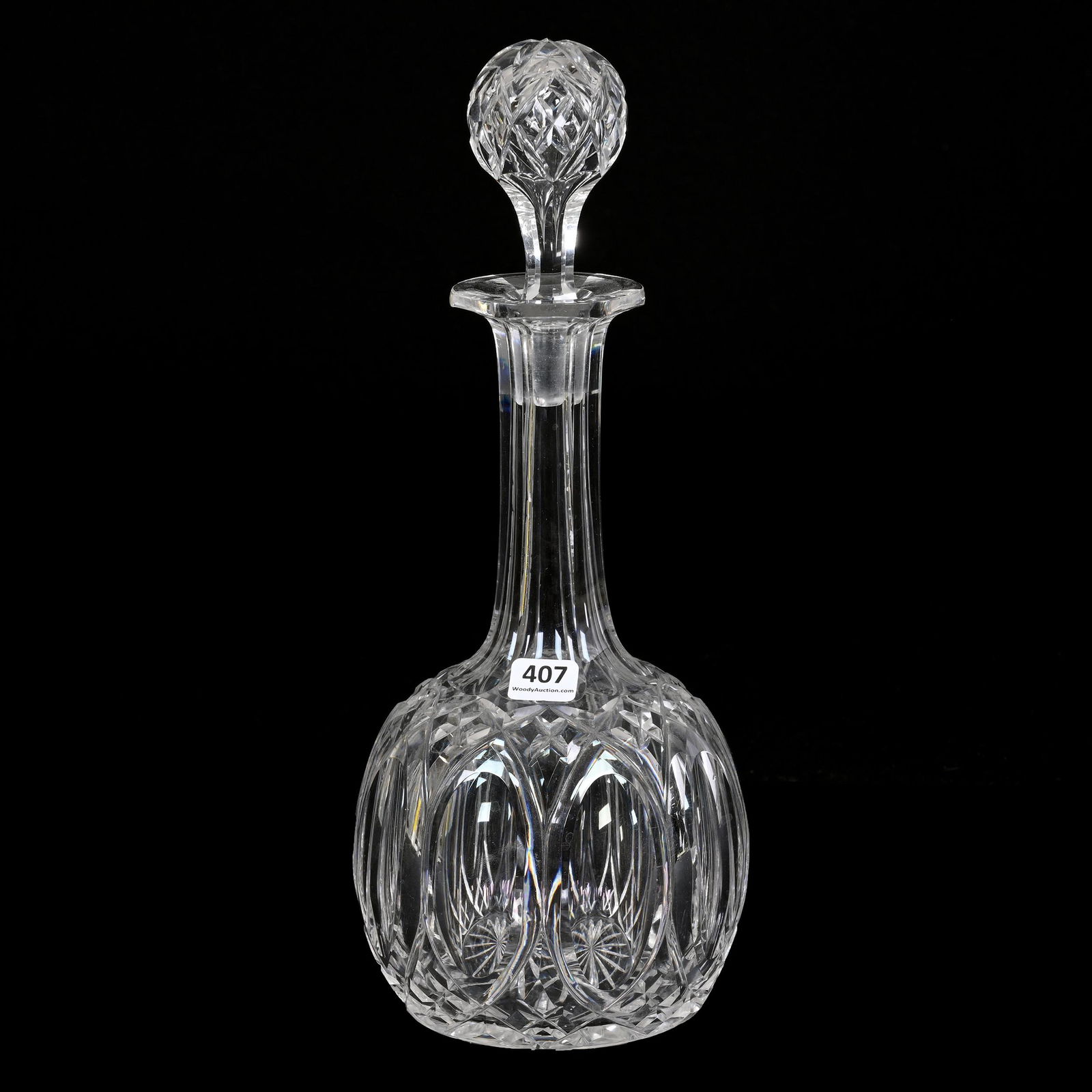 Decanter, Brilliant Period Cut Glass (1 of 4)