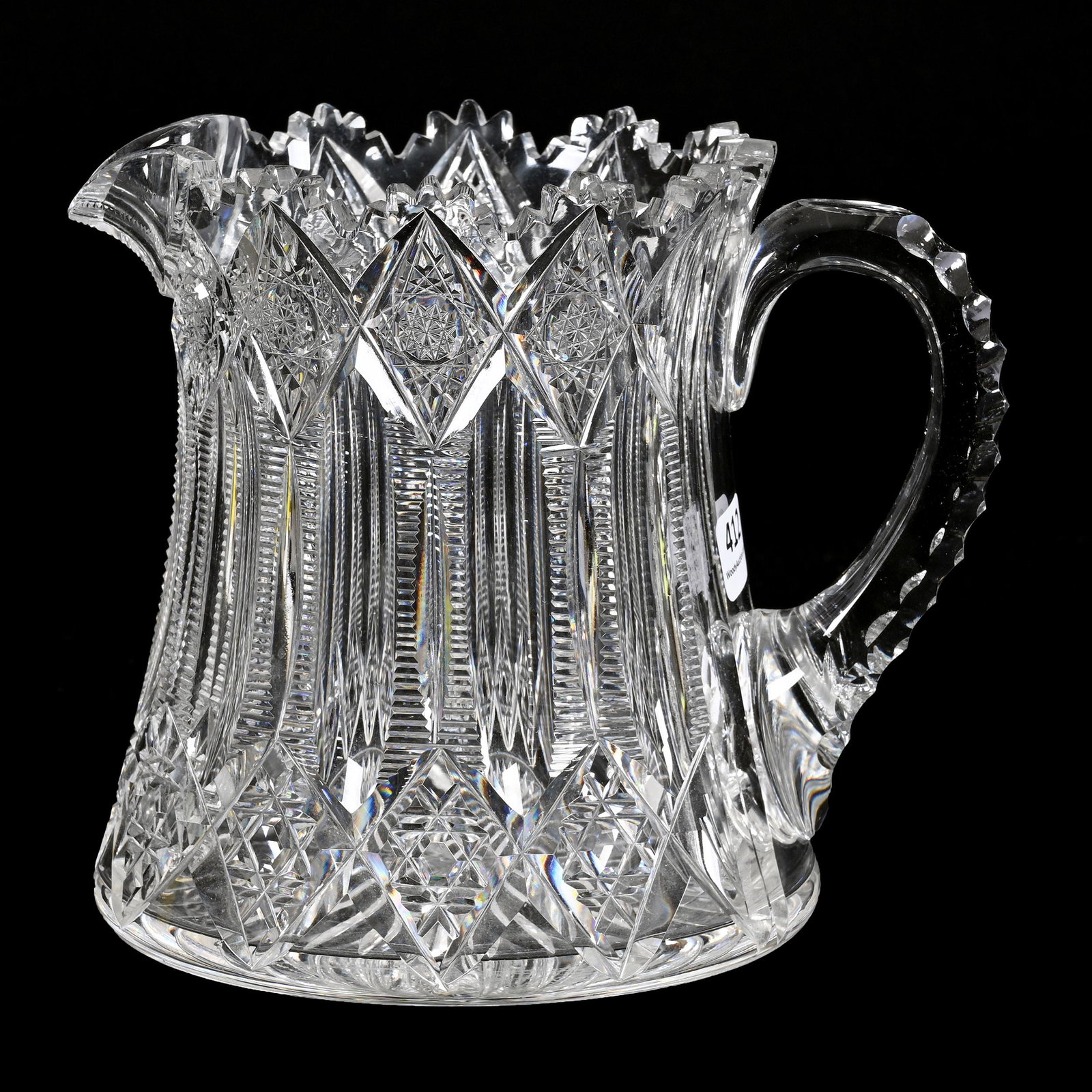 Pitcher, ABCG, Signed Hawkes Brunswick Pattern (1 of 3)