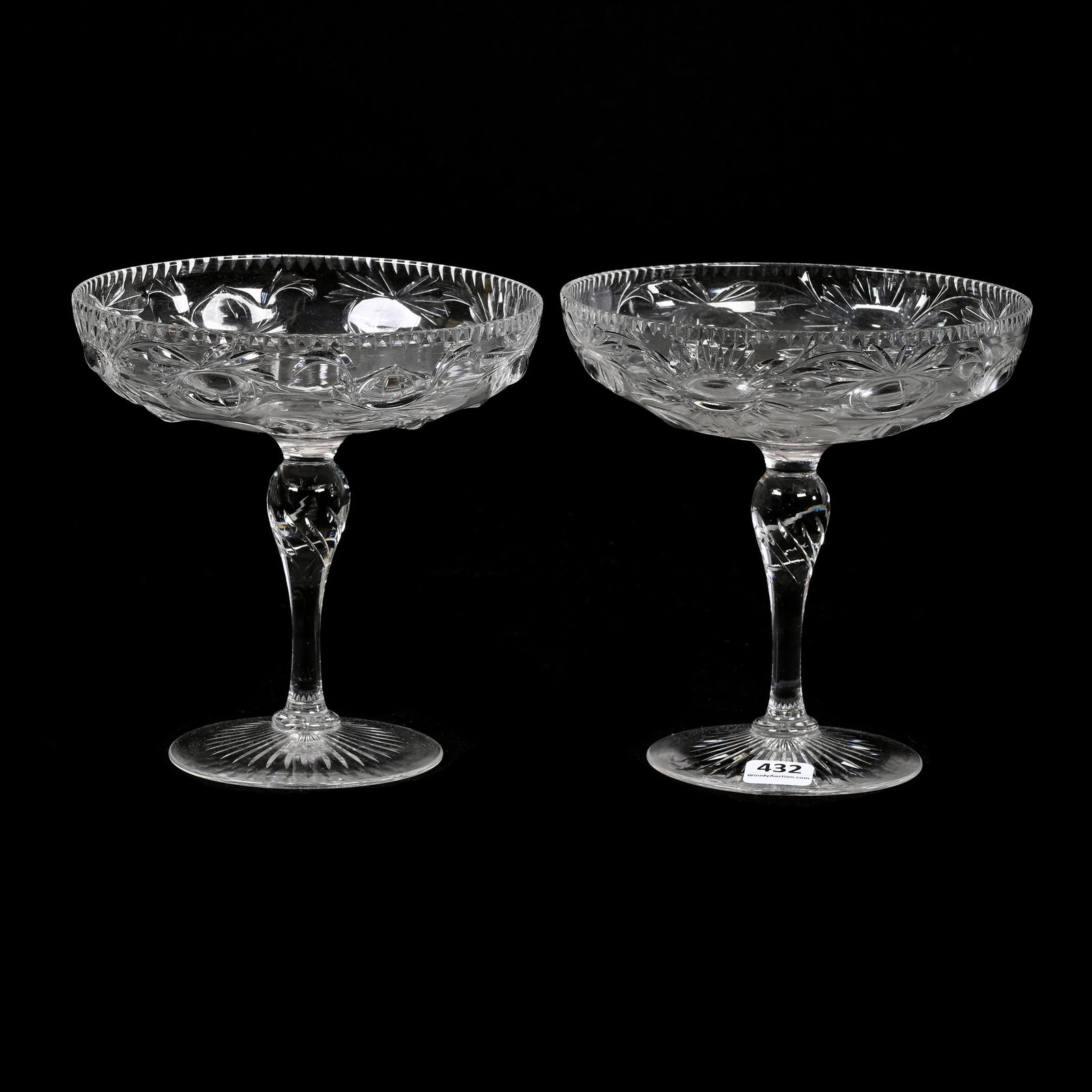 Pair Compotes, BPCG, Signed Webb (1 of 3)