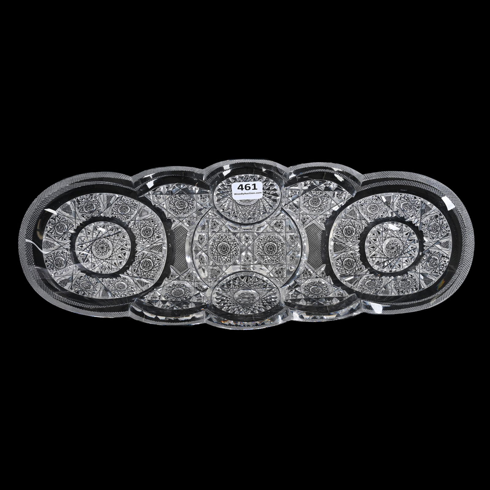 Celery Tray, American Brilliant Cut Glass (1 of 2)