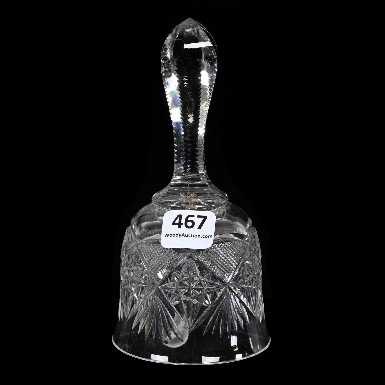 Dinner Bell, American Brilliant Cut Glass (1 of 3)