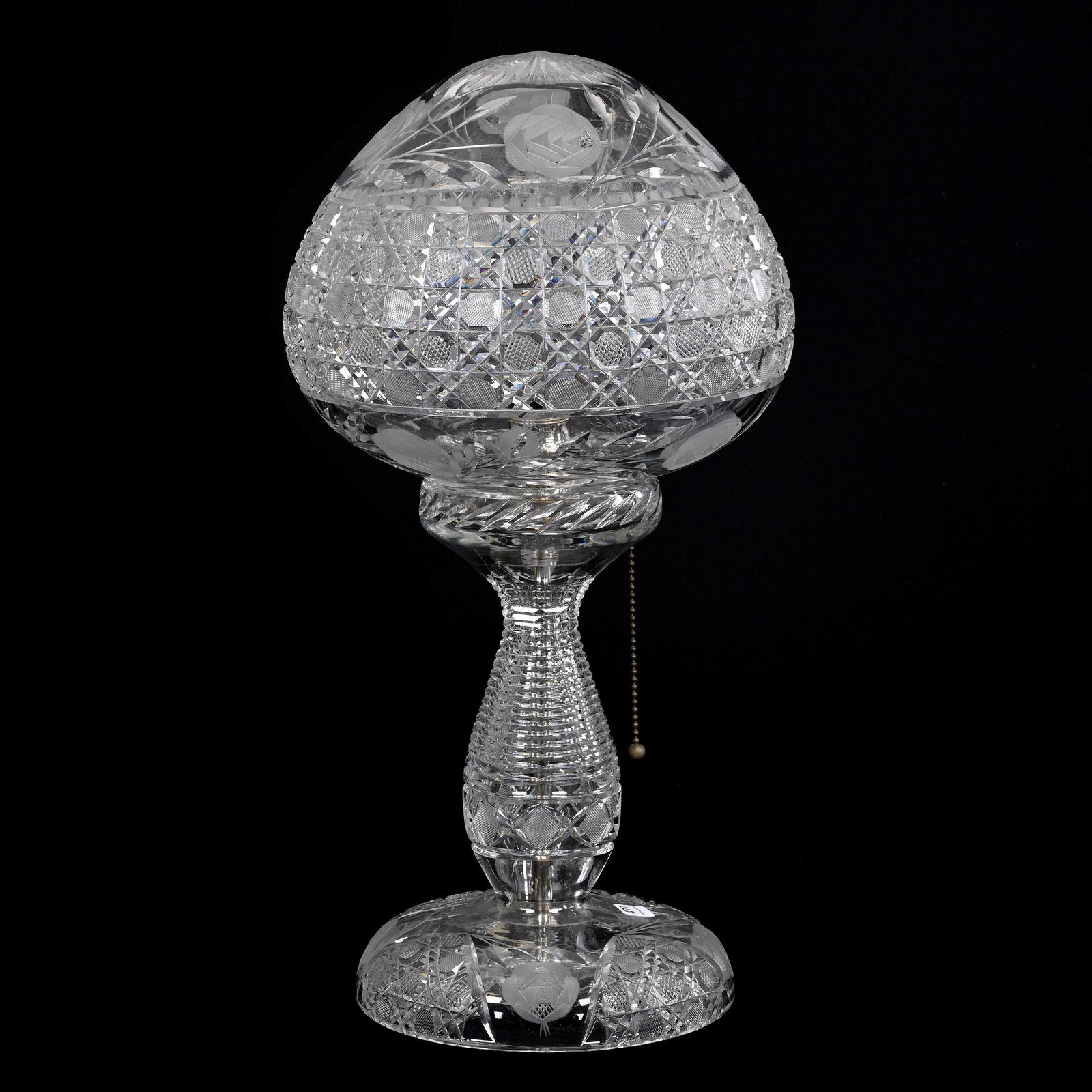 Table Lamp, ABCG, Strawberry Dome (1 of 3)