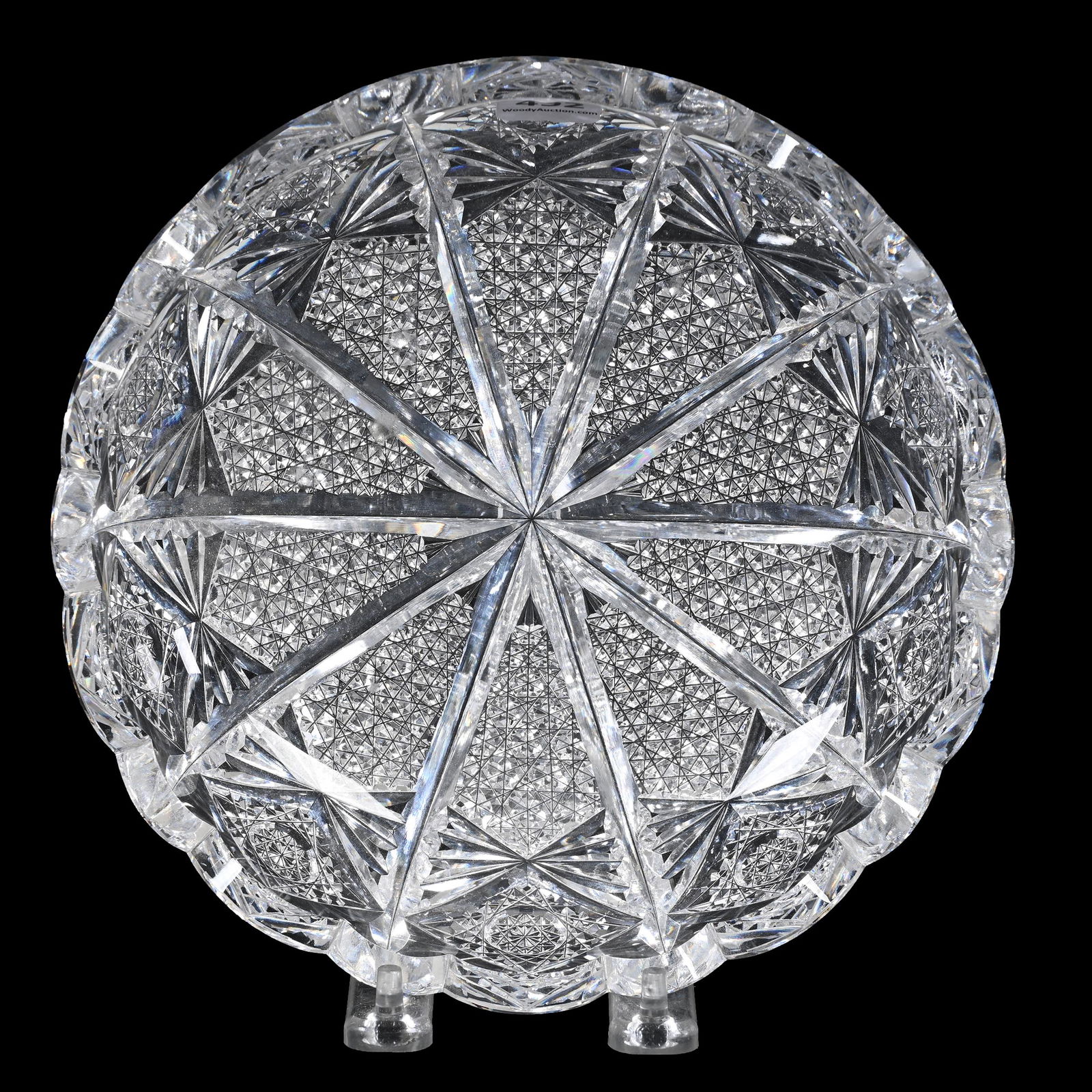 Low Bowl, ABCG, Signed Hawkes Napoleon Pattern (1 of 3)