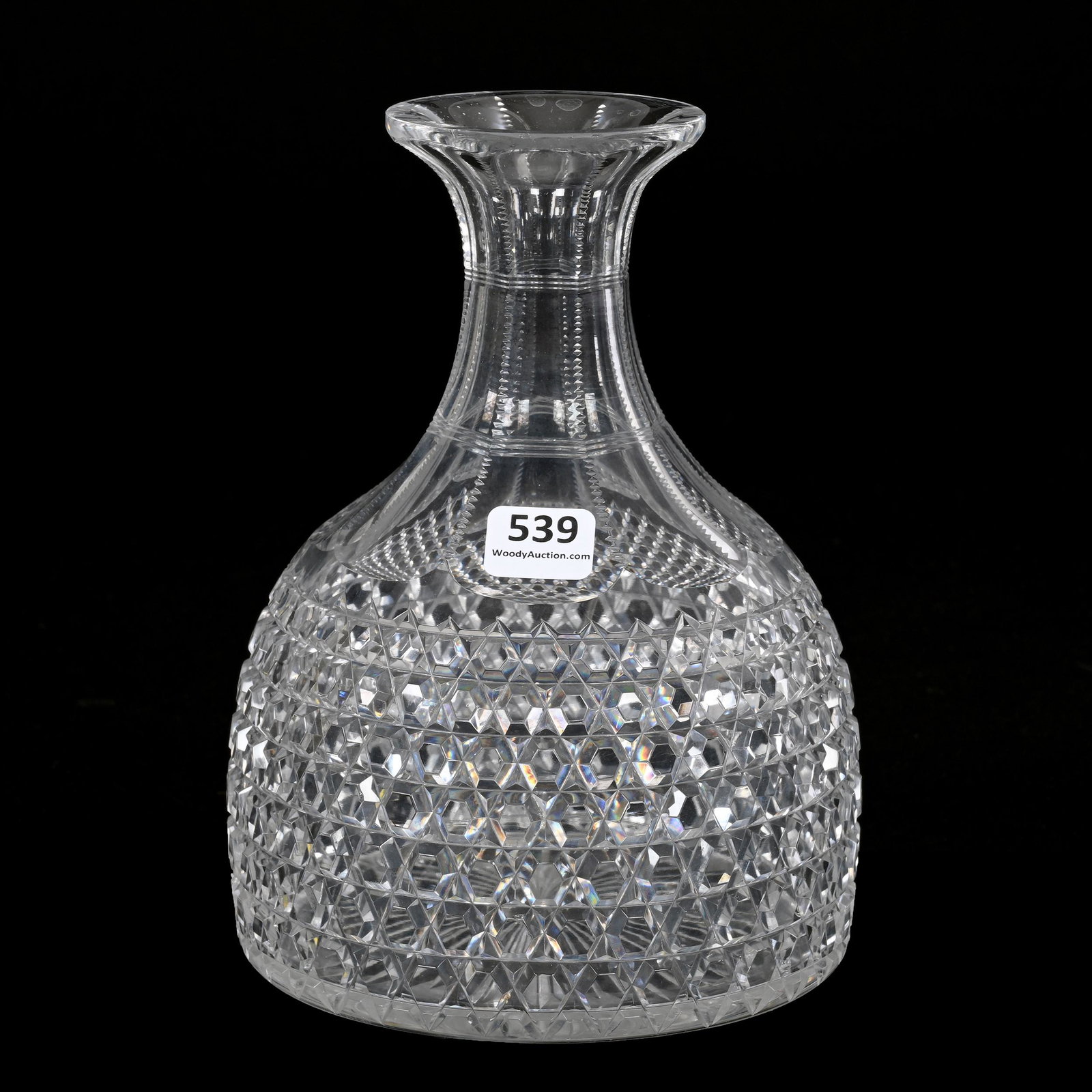 Water Carafe, American Brilliant Cut Glass (1 of 3)