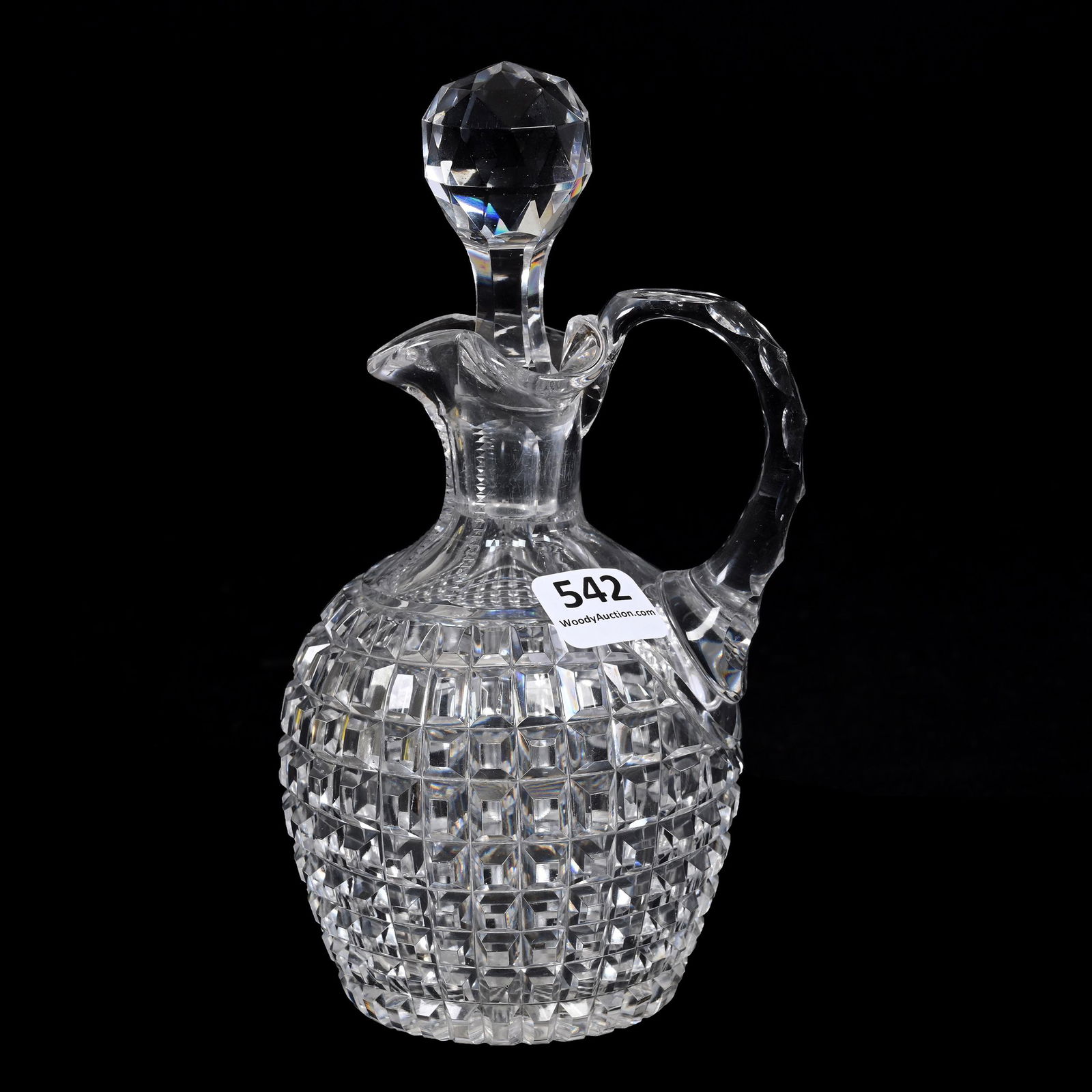 Cruet Bottle, American Brilliant Cut Glass (1 of 3)