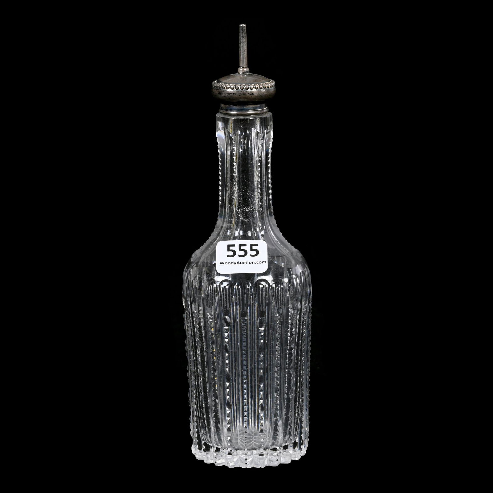 Barber Bottle, American Brilliant Cut Glass (1 of 3)