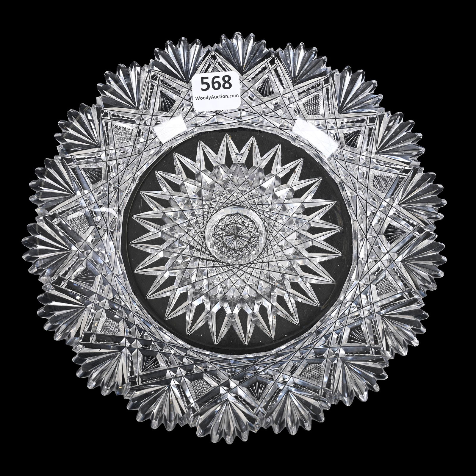 Plate, ABCG, Parisian Pattern By Dorflinger (1 of 2)