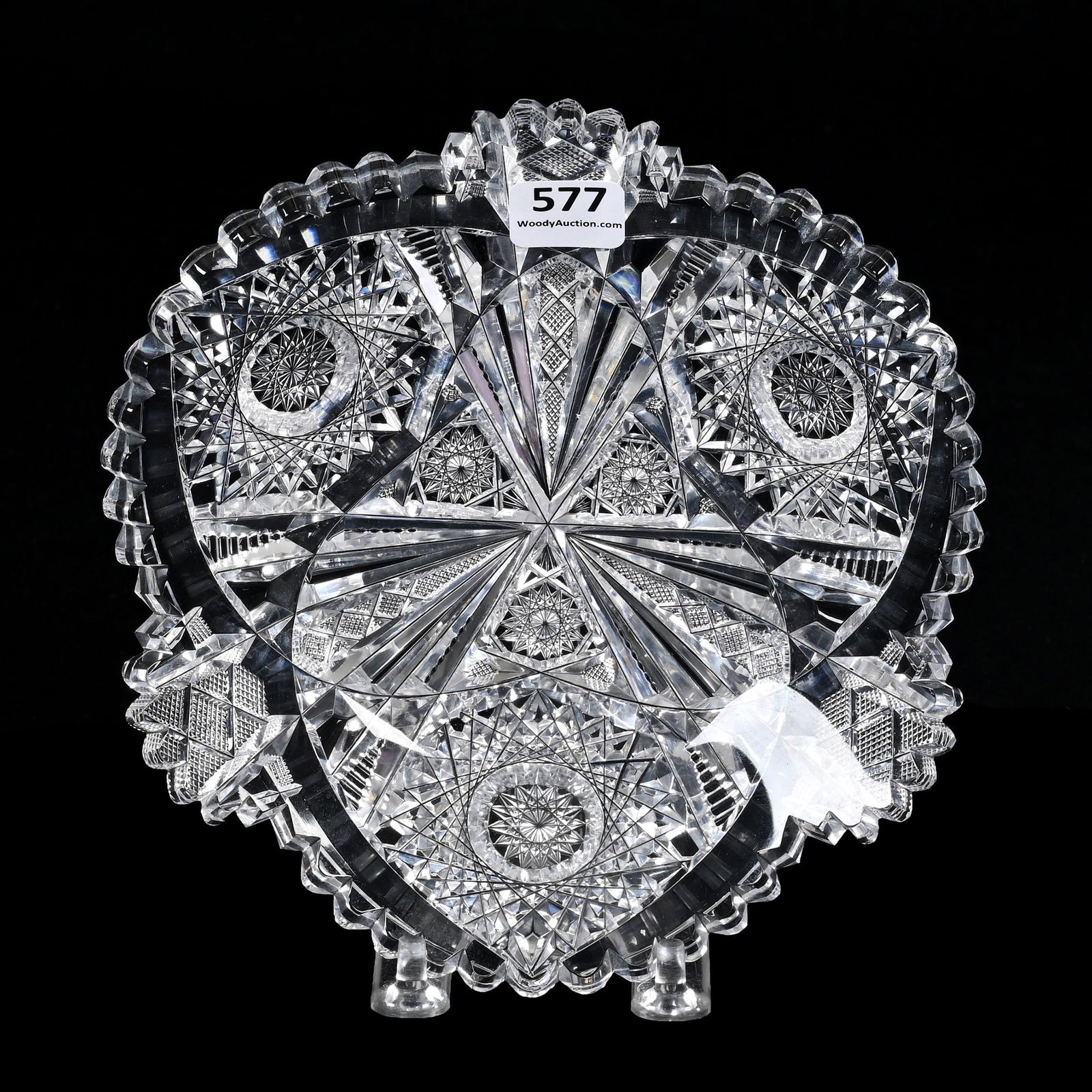 Plate, ABCG, Wedgemere Pattern By Libbey (1 of 3)