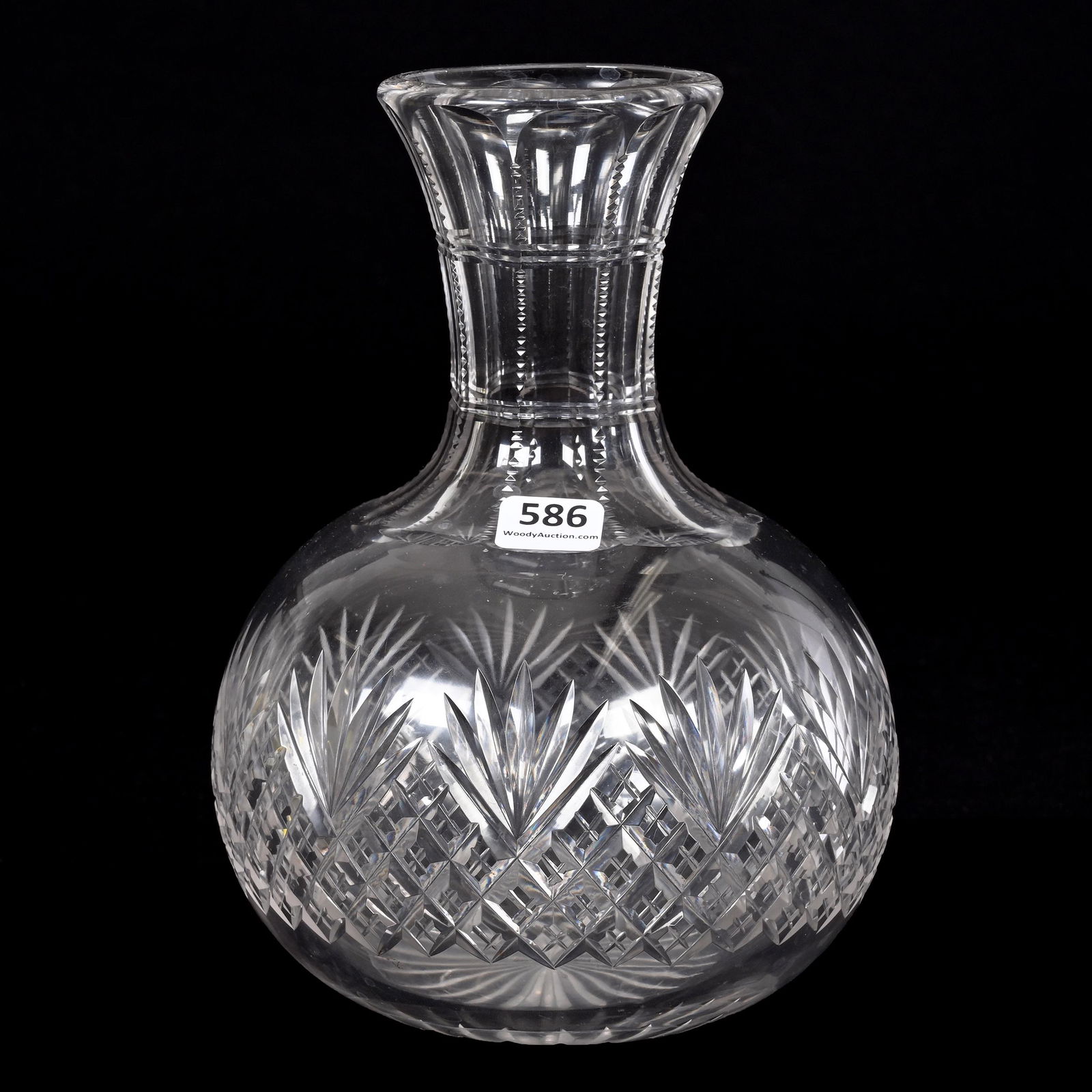 Water Carafe, American Brilliant Cut Glass (1 of 3)