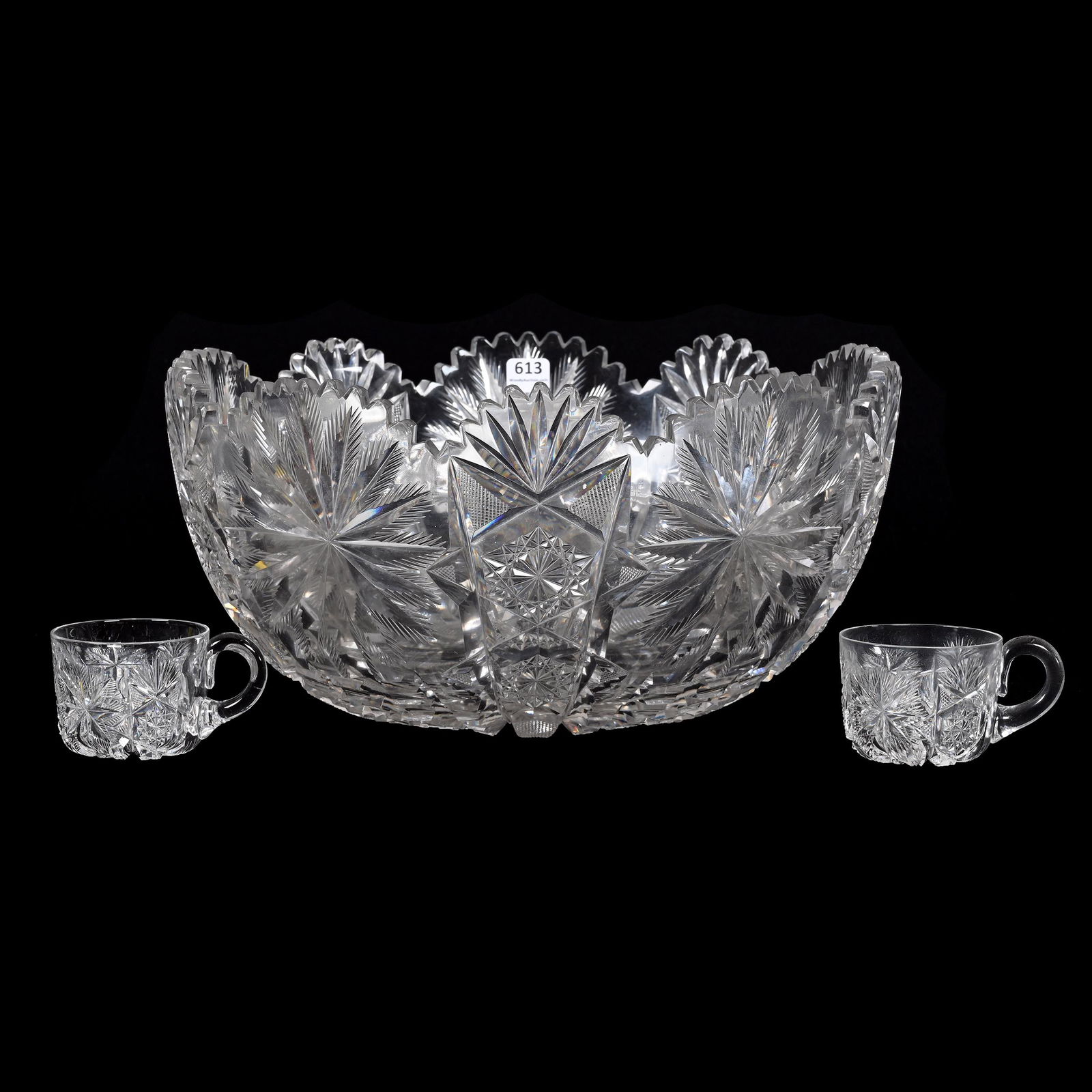 Punch Bowl, ABCG, Oasis Pattern (1 of 3)