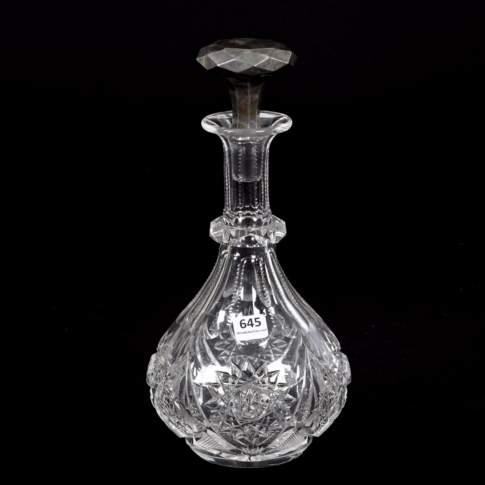 Decanter, American Brilliant Cut Glass (1 of 4)