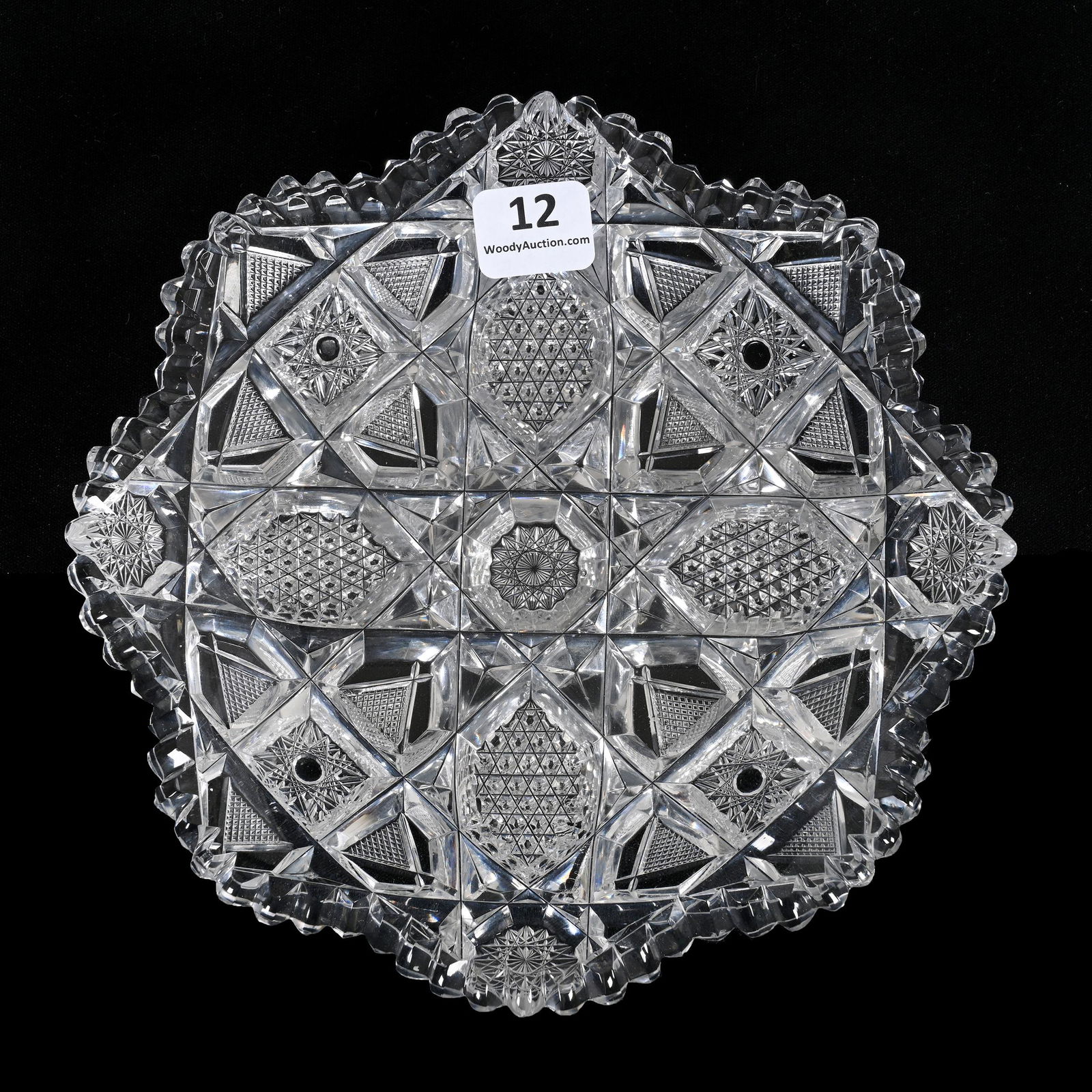 Plate, ABCG, Isabella Pattern By Libbey (1 of 2)