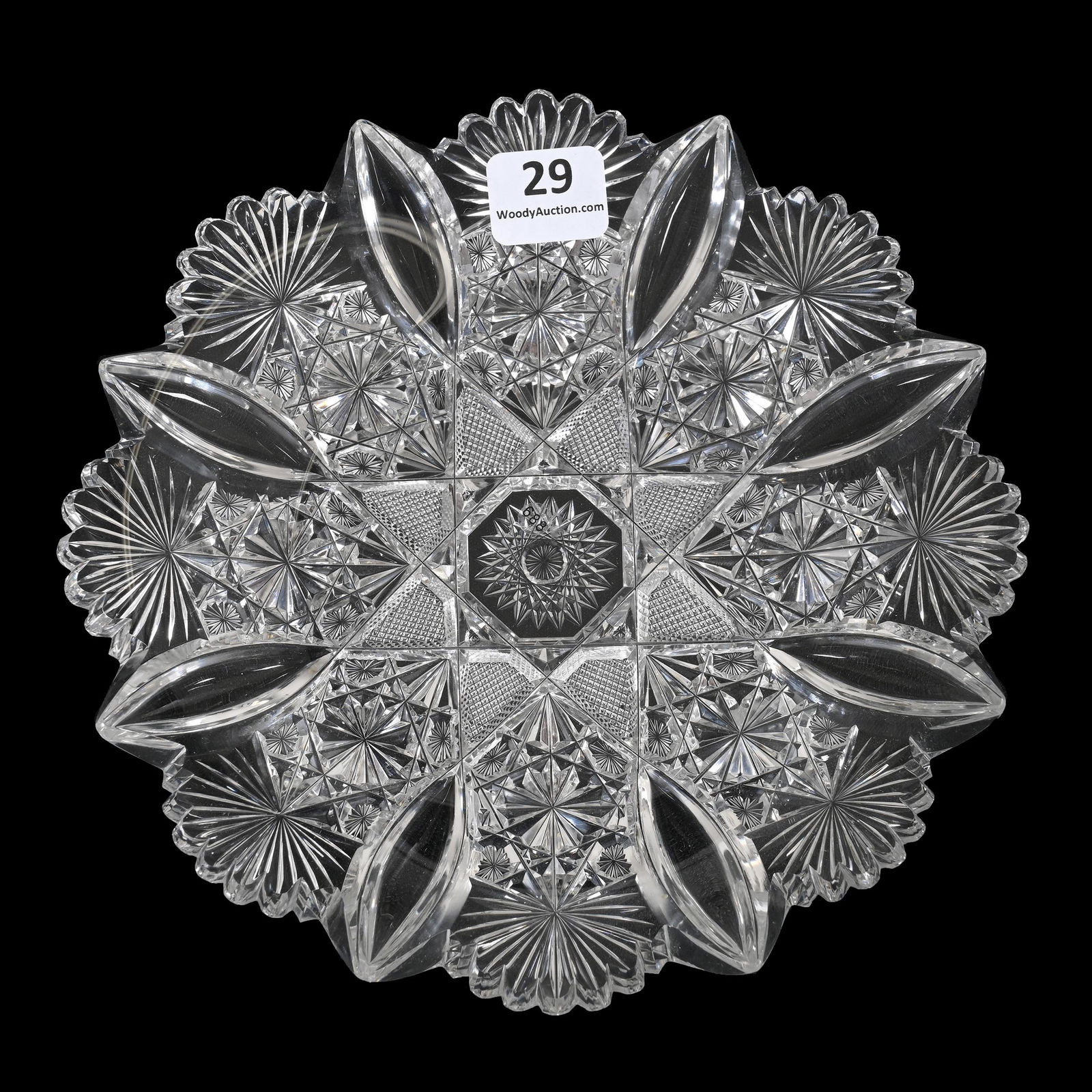 Plate, ABCG, Grecian Pattern By Hawkes (1 of 2)