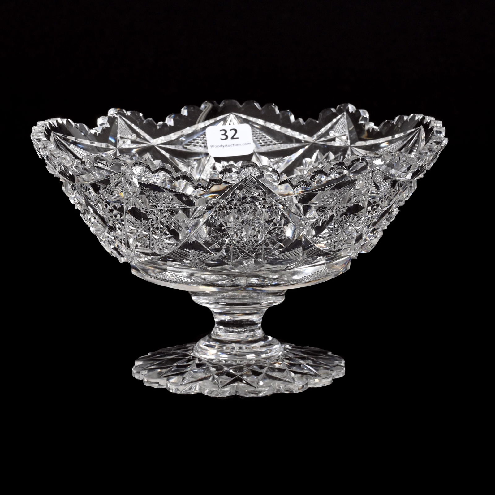 Tazza, ABCG, Signed Libbey Colonna Pattern (1 of 3)