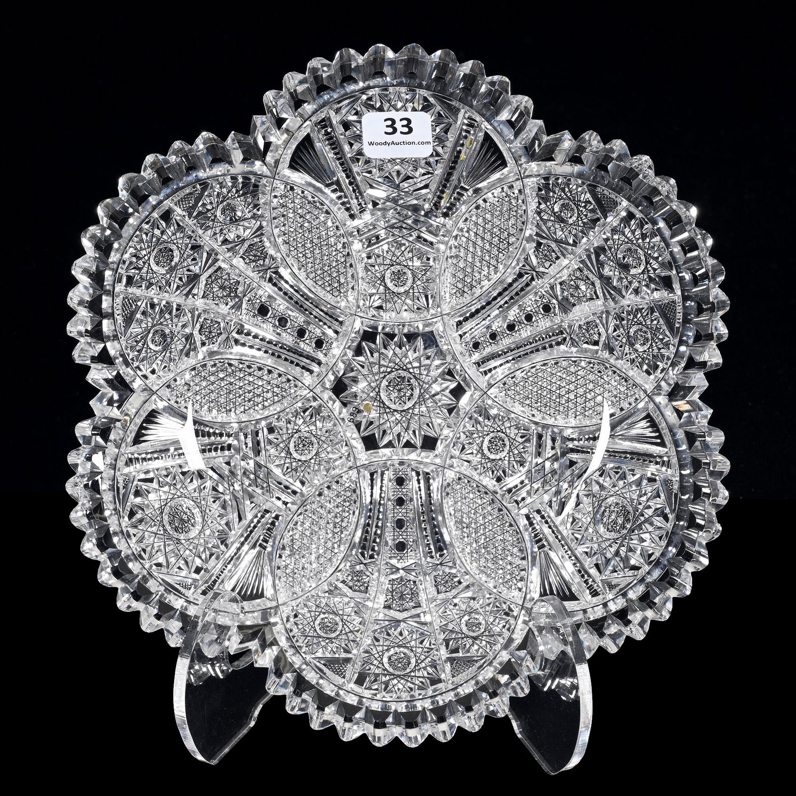 Plate, ABCG, Signed Fry Duquesne Pattern (1 of 2)